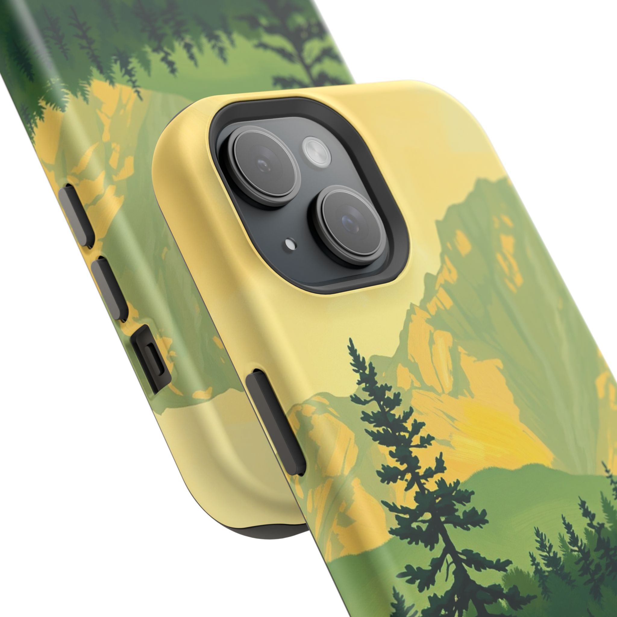 iPhone Pine Ridge Oil Painting Impressionist Slim iPhone Everyday · iPhone Case