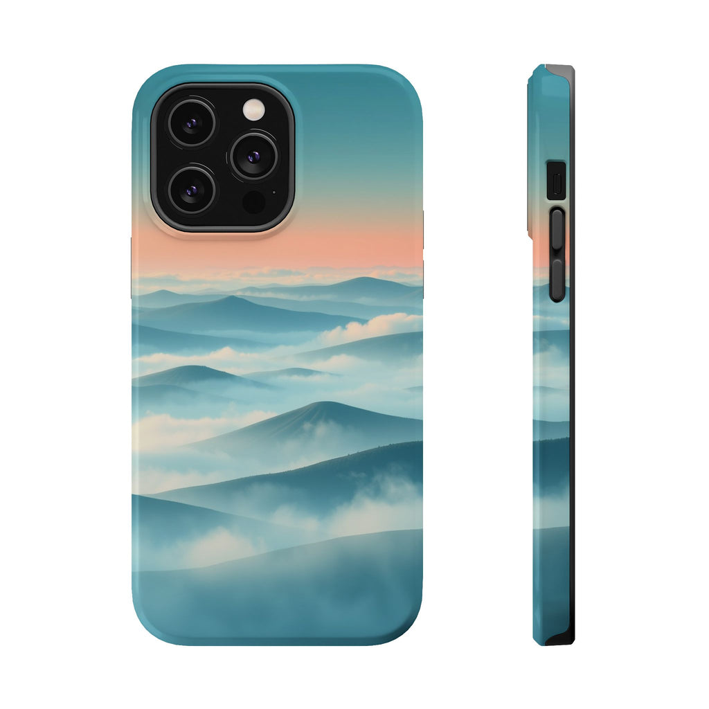 iPhone Fog Rolling Over Hills Electric Art Slim iPhone 17 Everyday · iPhone Case