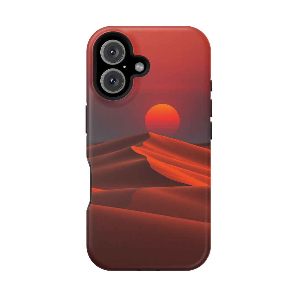 iPhone Sand Dunes at Dusk Electric Art Slim Everyday Designer Case · iPhone Case
