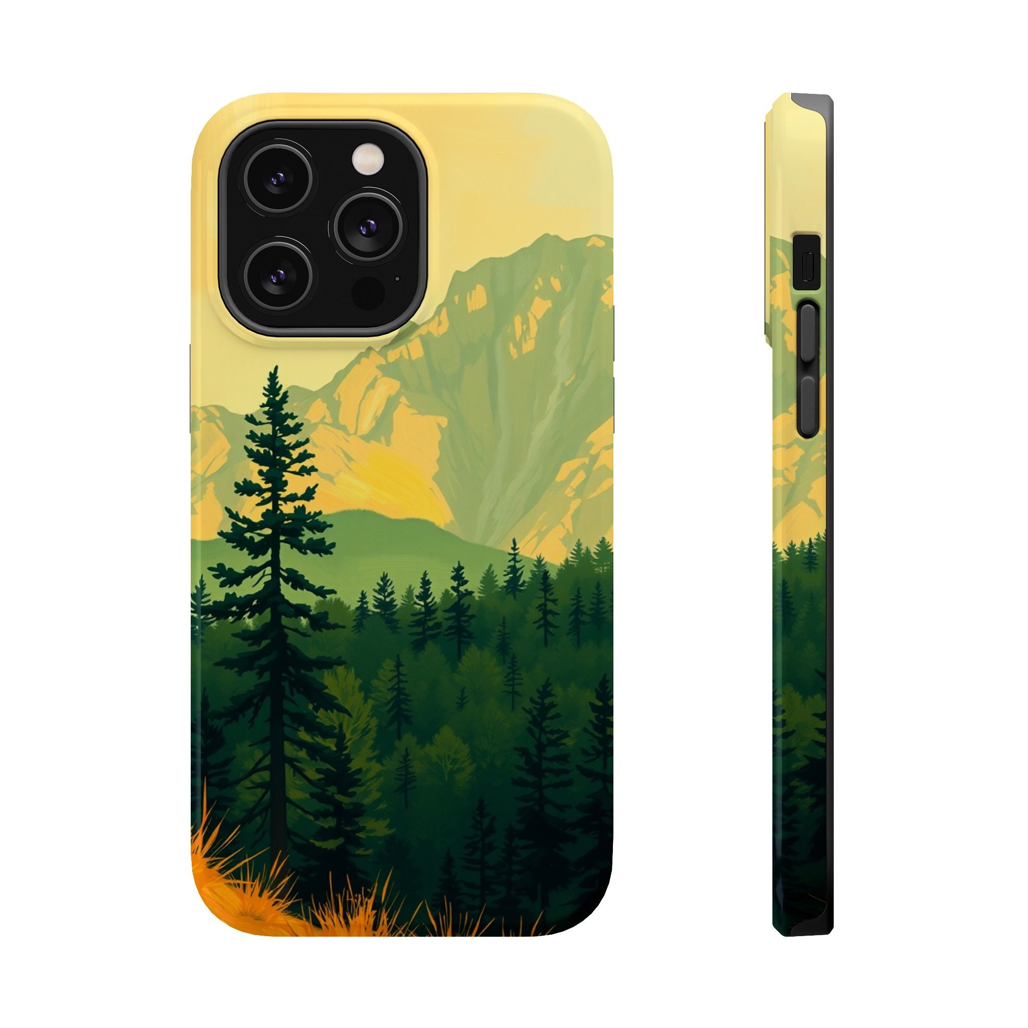 iPhone Pine Ridge Oil Painting Impressionist Slim iPhone Everyday · iPhone Case