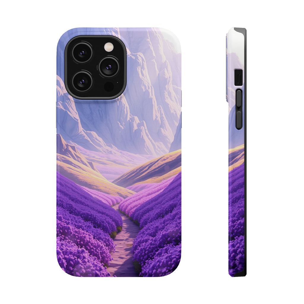 iPhone Lavender And Pearl Valley Floor Slim Everyday Designer Case · iPhone Case