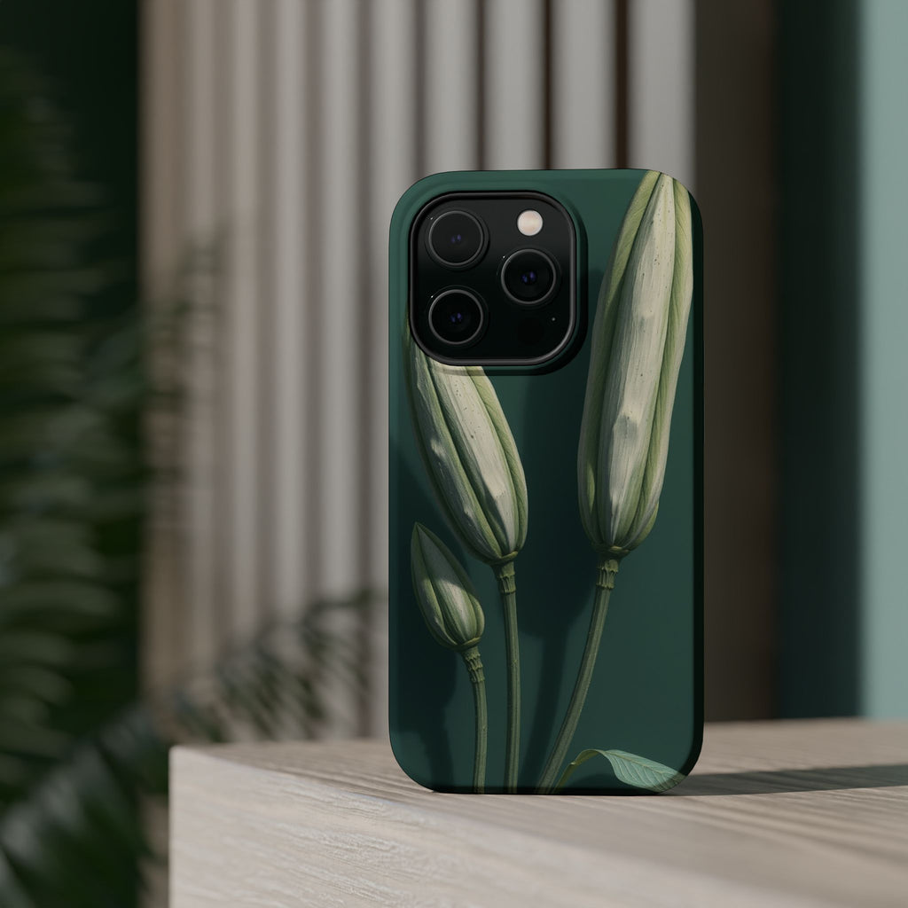 iPhone Botanical Illustration Grunge Distressed Soft iPhone Finish · iPhone Case