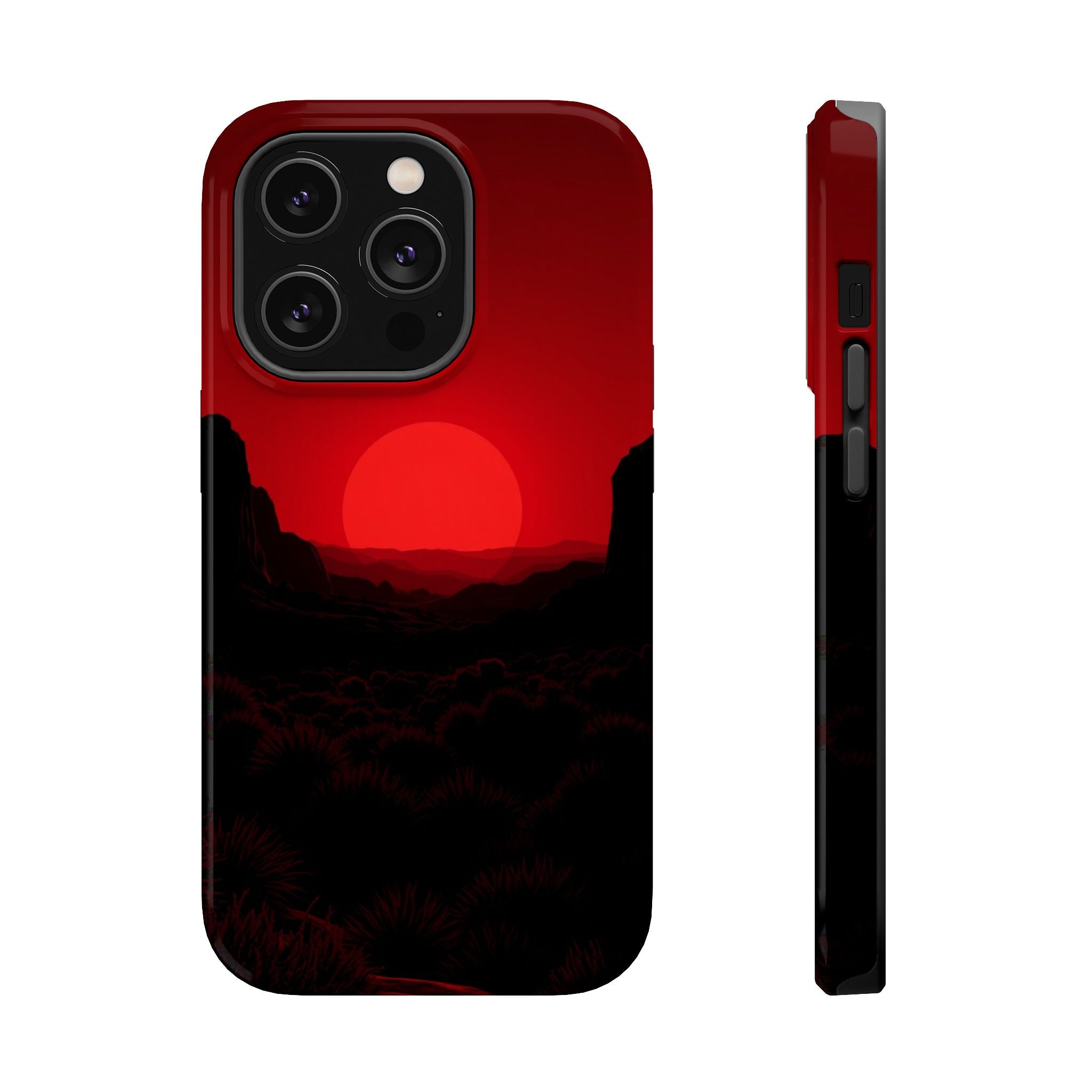 iPhone Vibrant Mesa Sunset Design Bold Modern Everyday Snap Case · iPhone Case