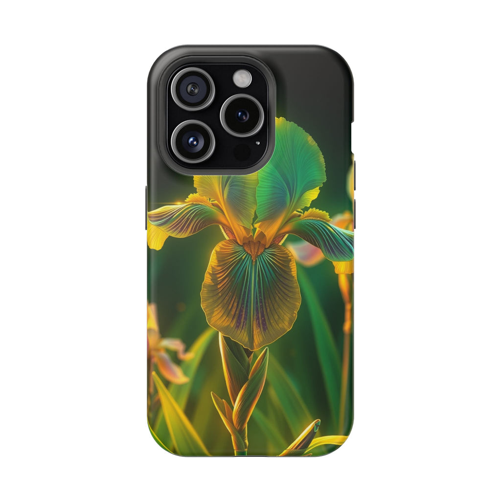 iPhone Iris Garden Bold Art Slim Everyday Designer Case · iPhone Case Quiet Mood