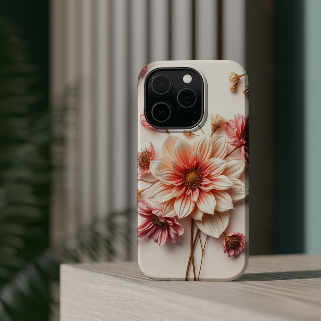 iPhone Dried Flower Flat Lay Enchanted Art Slim iPhone Everyday · iPhone Case