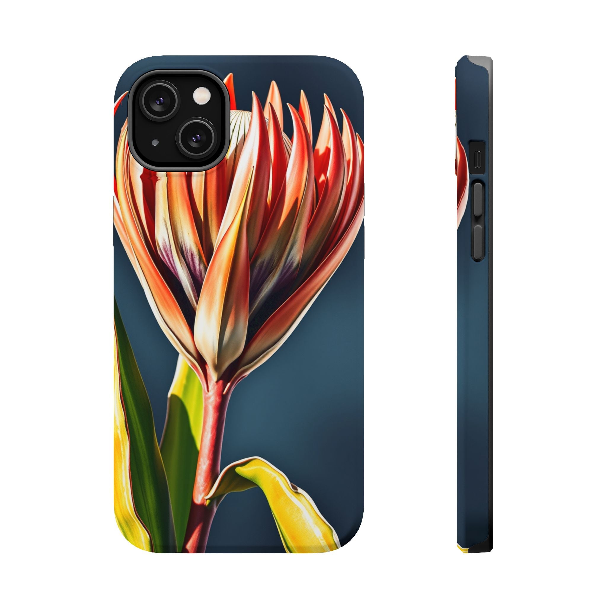 iPhone Protea Bold Vibrant Watercolor Slim Snap Case Ga · iPhone Case