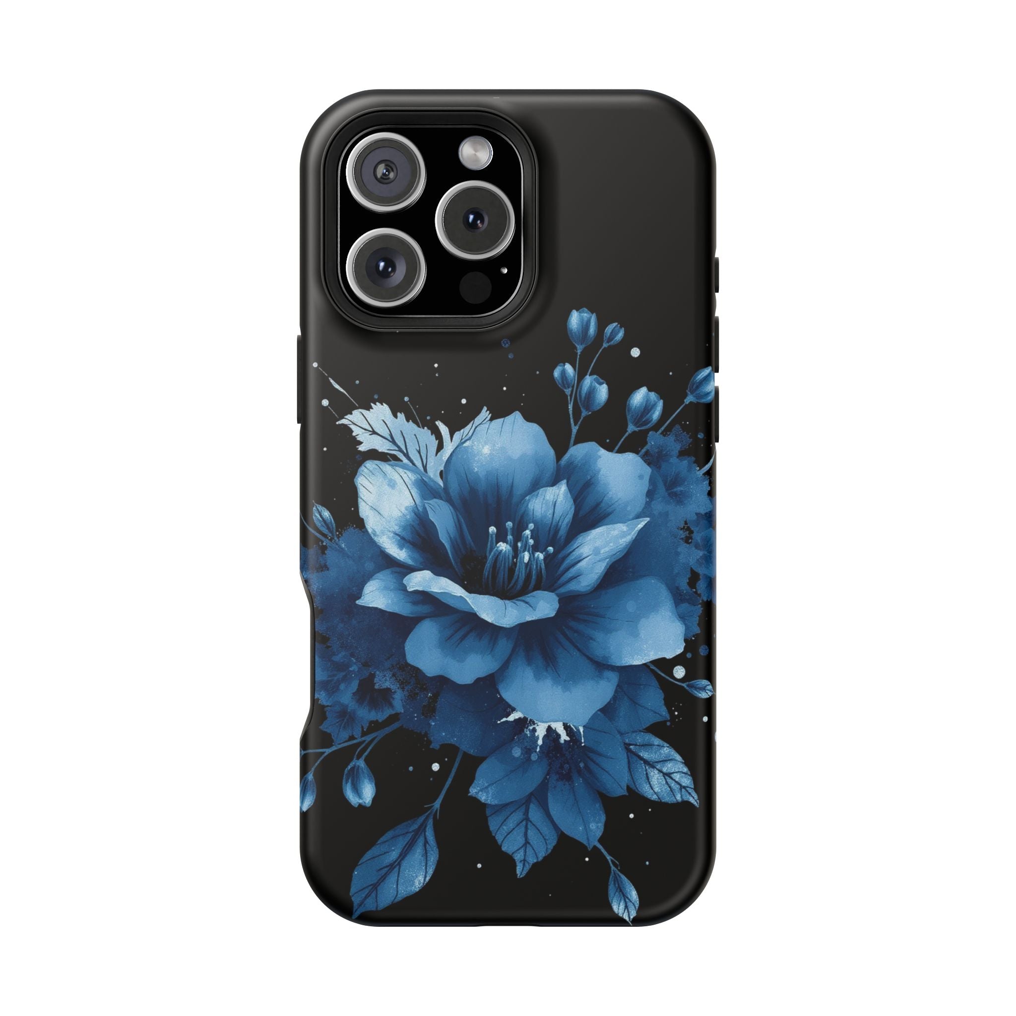 iPhone Serene Floral Watercolor Splash Design Slim Everyday Designer · iPhone Ca