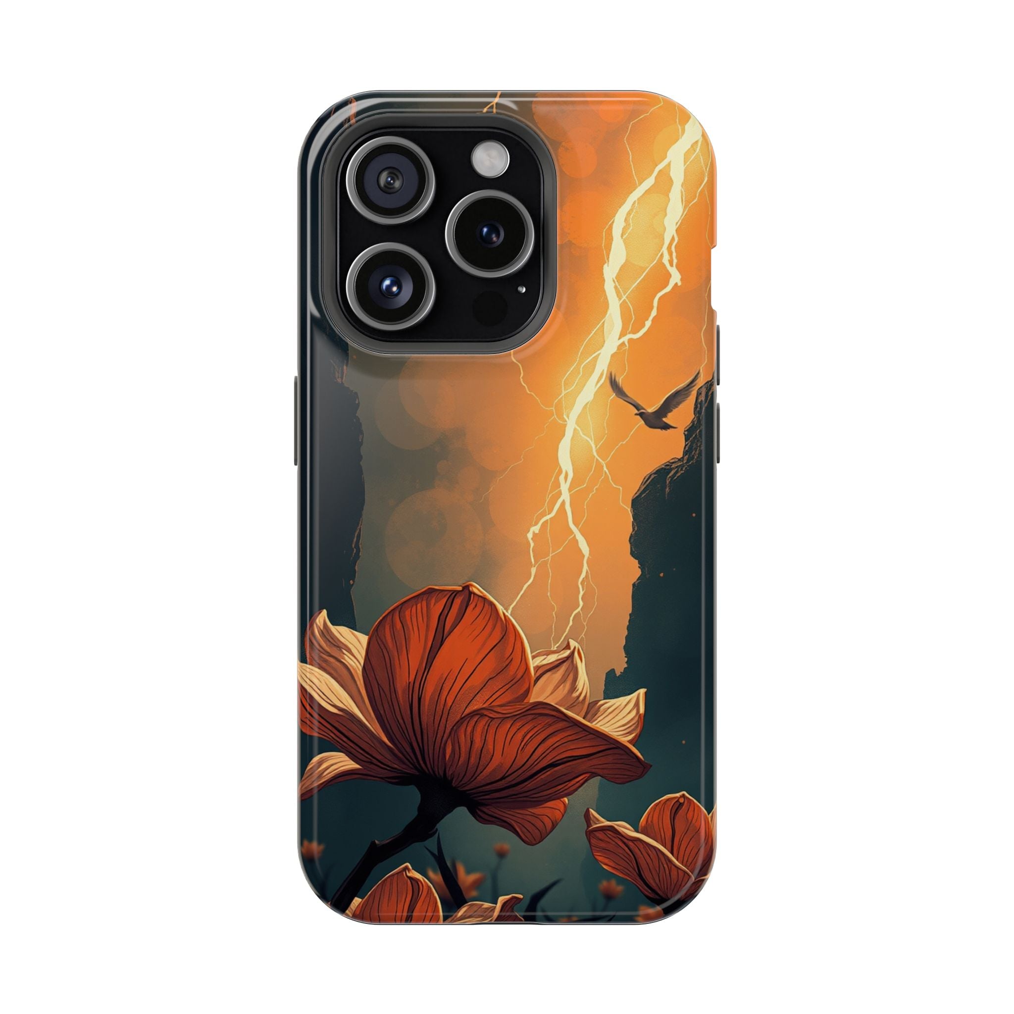 iPhone Vibrant Petal Storm Design Bold Modern Everyday Snap Case · iPhone Case