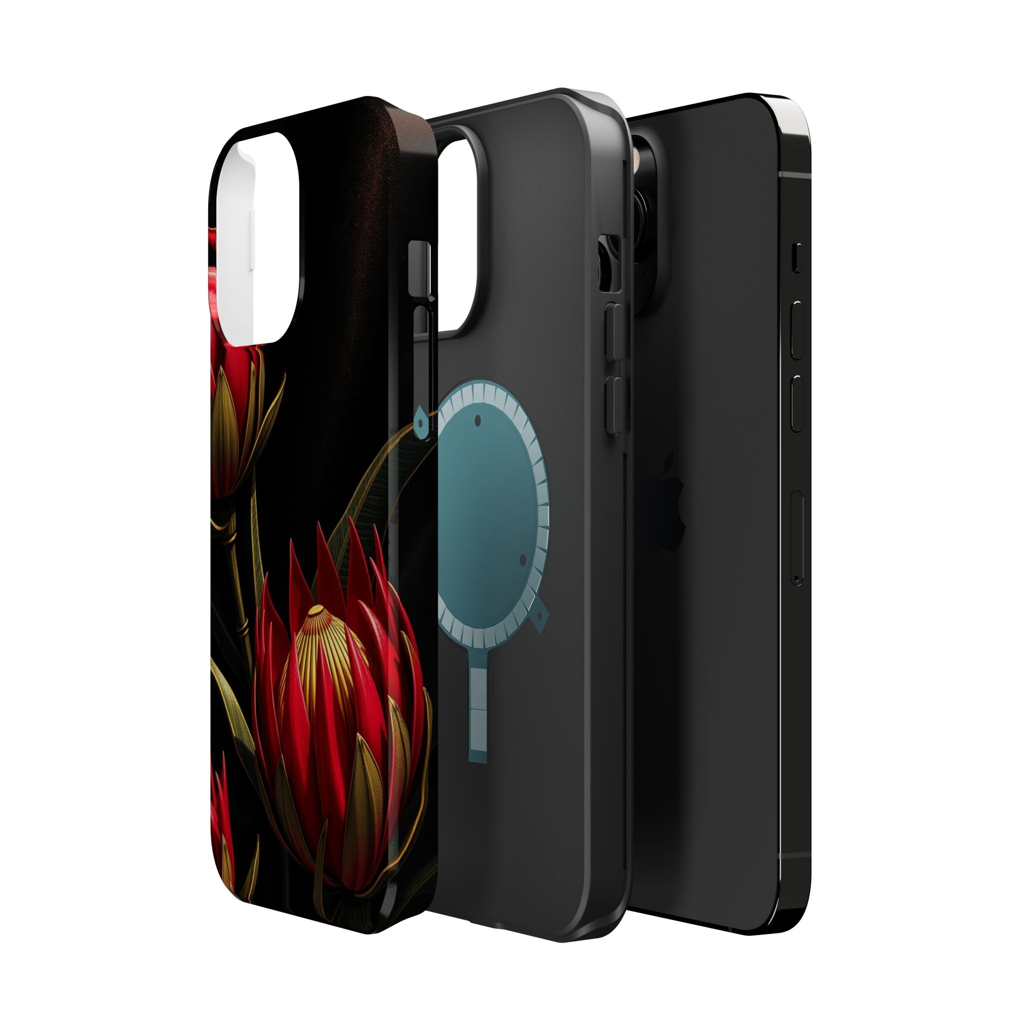 iPhone Protea Bold Gold Foil Luxury Slim Everyday Designer Case · iPhone Case