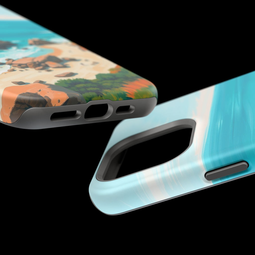 iPhone Pebble Beach Cinematic Art Bold Modern Everyday Snap Case · iPhone Case