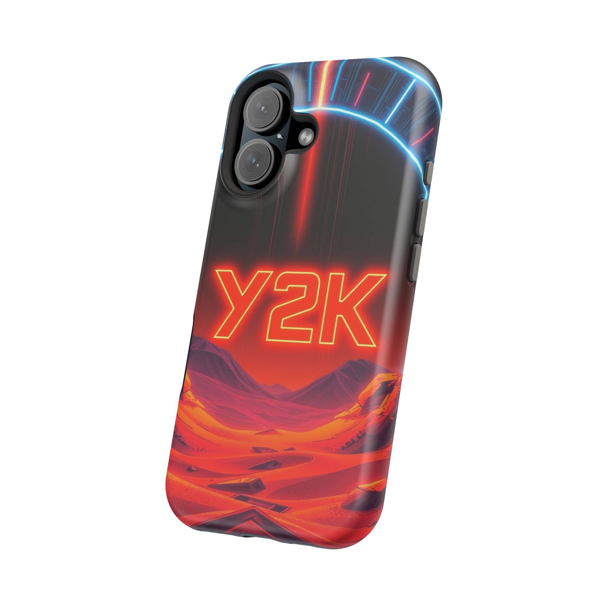 iPhone Y2K Holographic Enchanted Art Slim Everyday Designer Case · iPhone Case