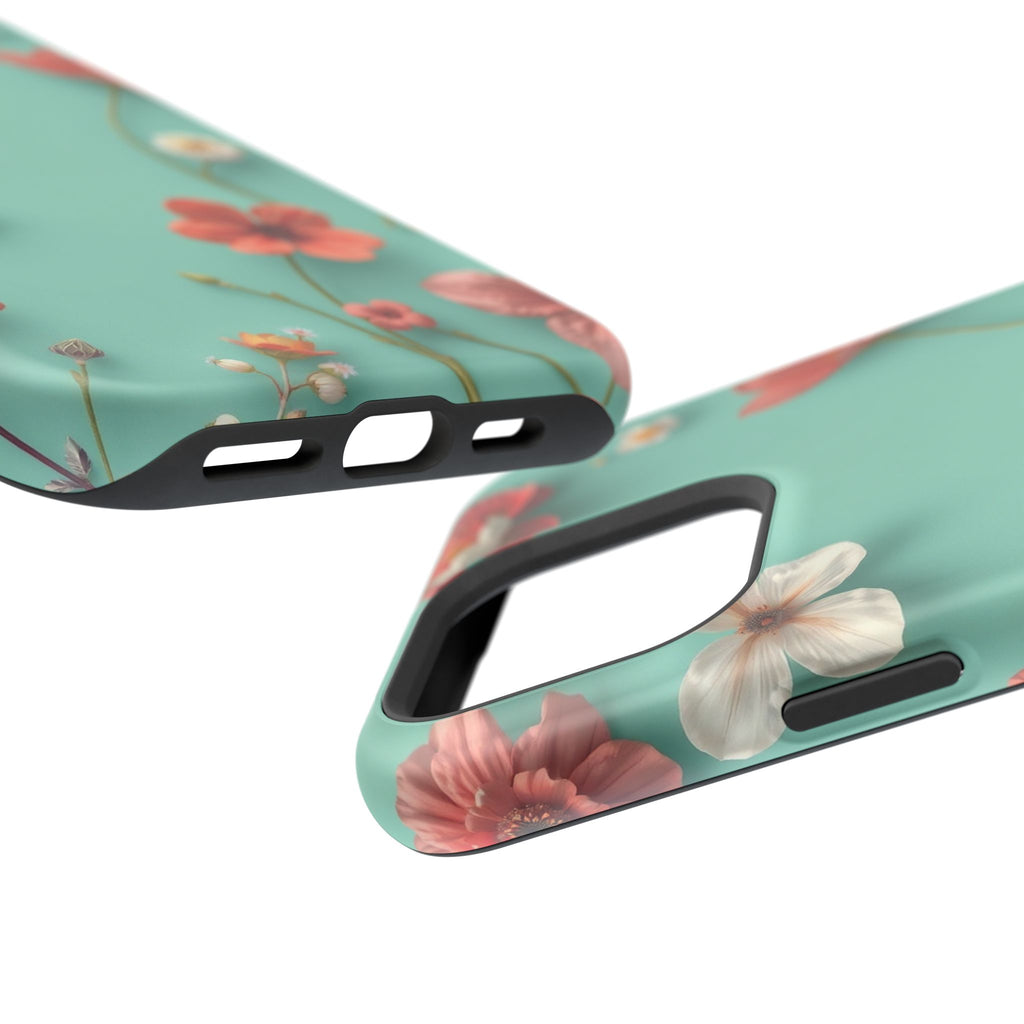 iPhone Pressed Botanicals 3D Digital Slim Everyday Designer Case · iPhone Case