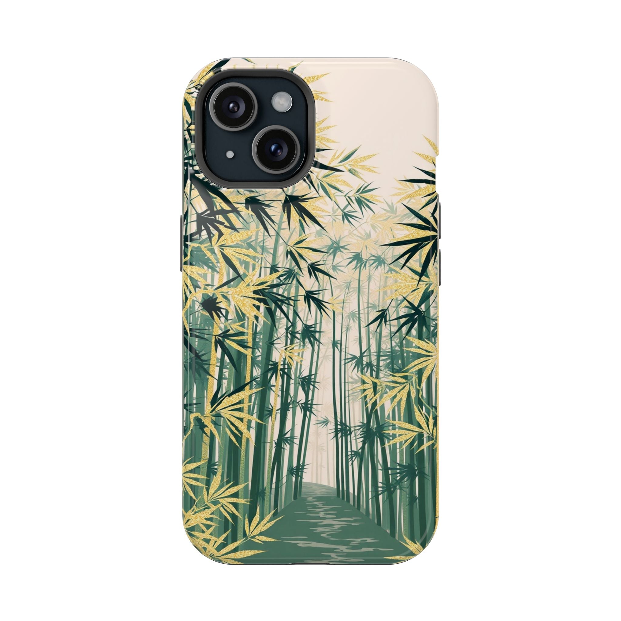 iPhone Serene Bamboo Grove Design Bold Modern Everyday Snap Case · iPhone Case