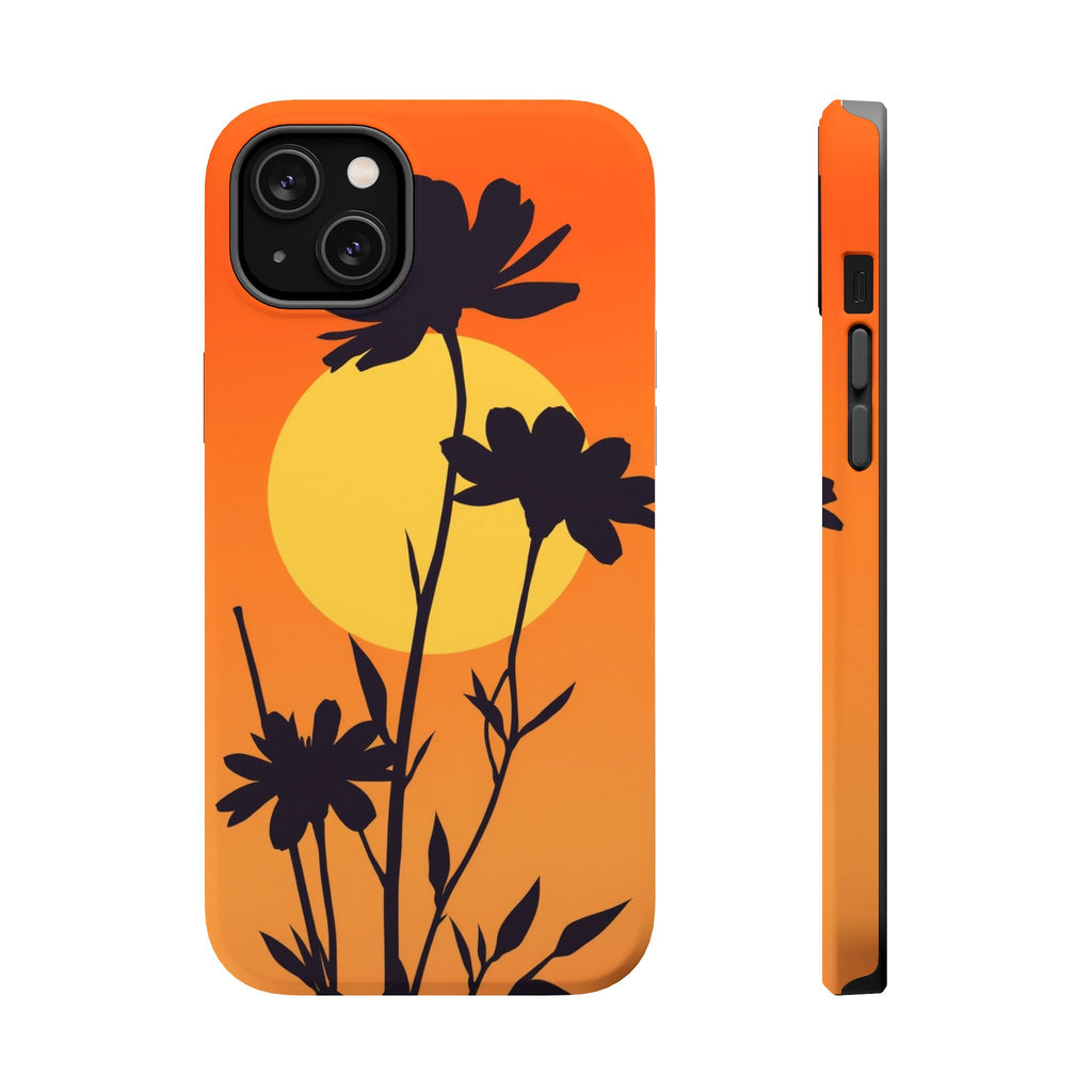 iPhone Vibrant Floral Silhouette Design Slim Everyday iPhone Designer · iPhone C