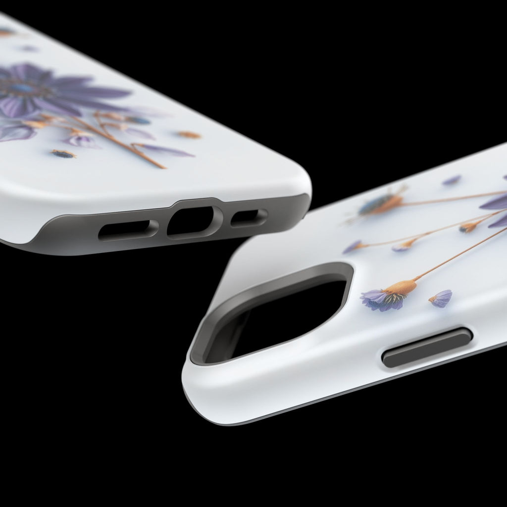 iPhone Dried Flower Flat Lay Pastel Kawaii Slim iPhone Everyday · iPhone Case