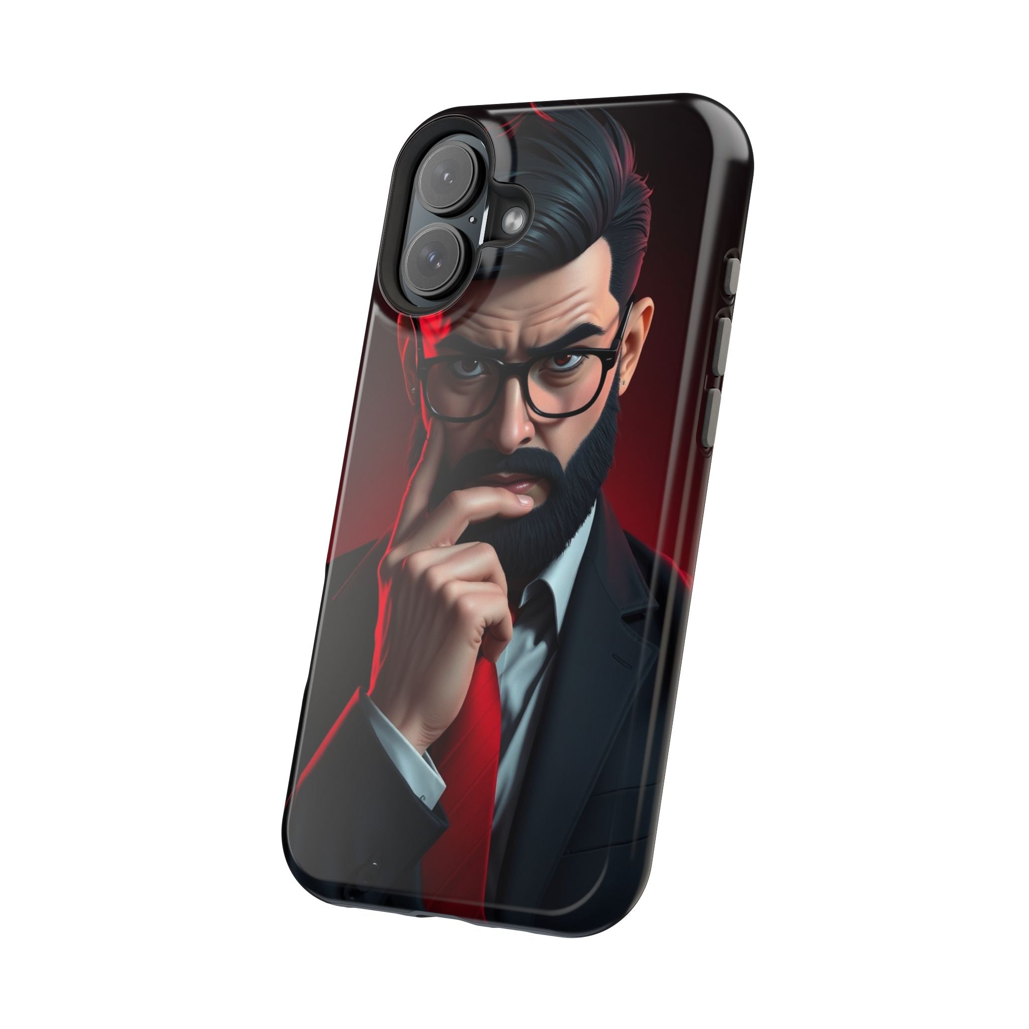 iPhone Vibrant Professional Overthinker Design Soft Finish Everyday Case · iPhon