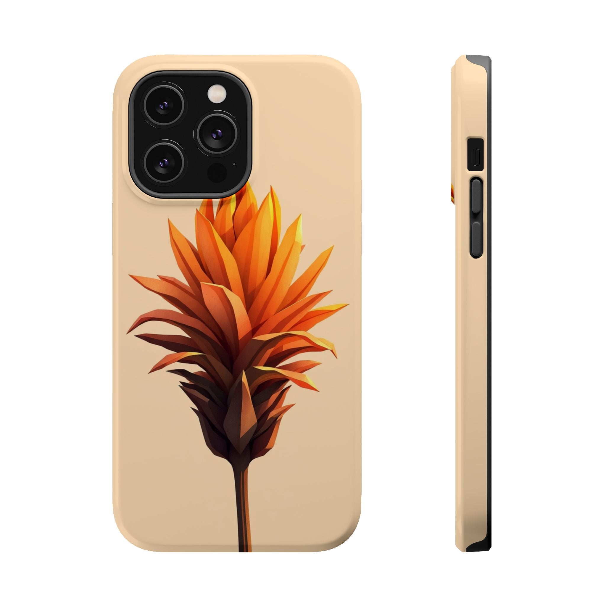 iPhone Sunset Amber And Peach Desert Flower Slim iPhone Everyday · iPhone Case