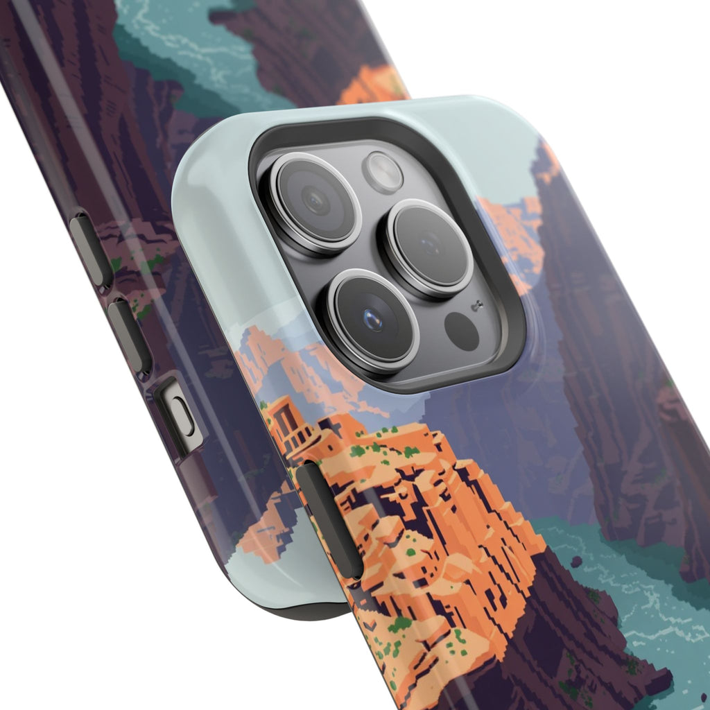 iPhone Charcoal And Copper River Canyon Slim Everyday iPhone 13 · iPhone Case