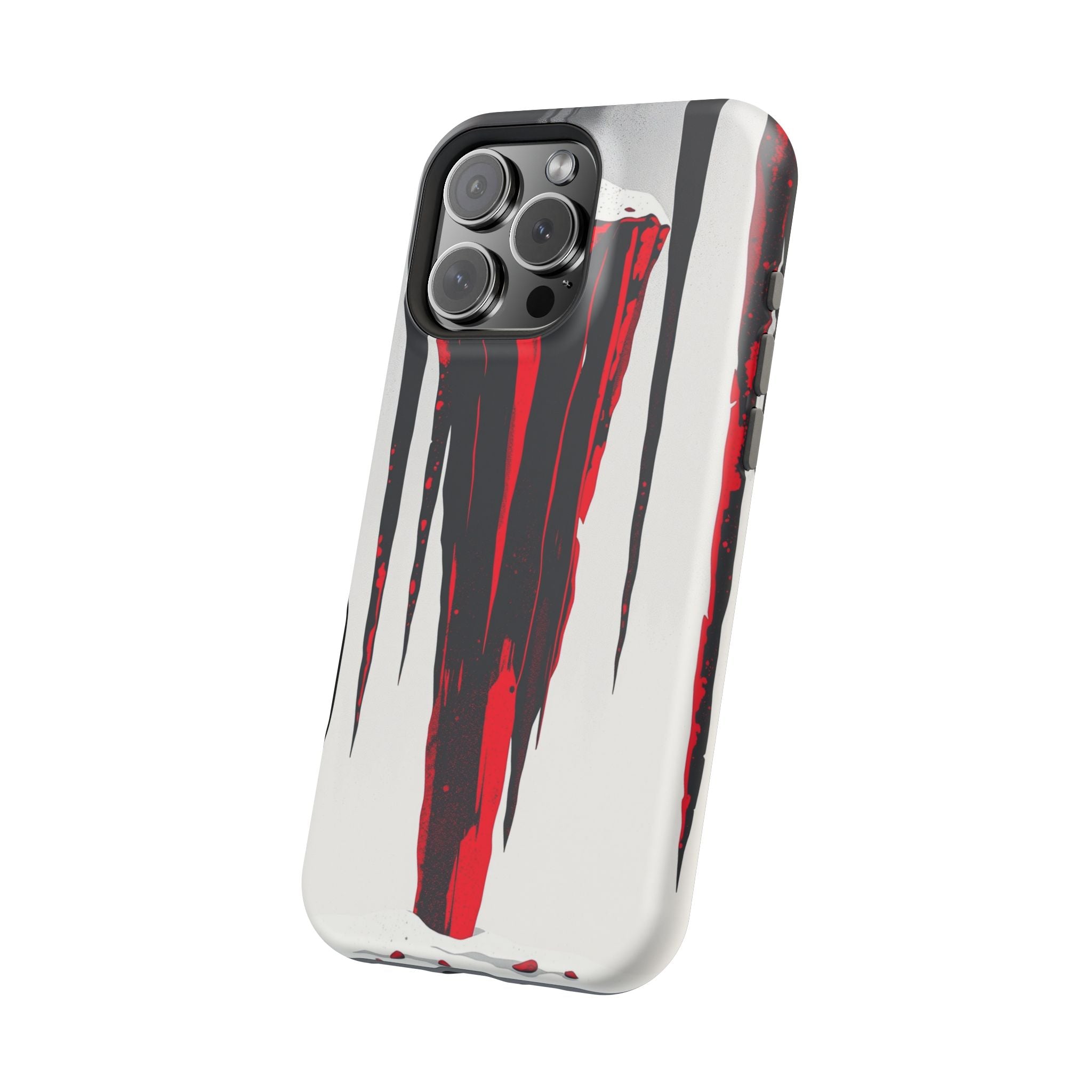 iPhone Black And Crimson Icicle Formation Slim iPhone 15 Everyday · iPhone Case