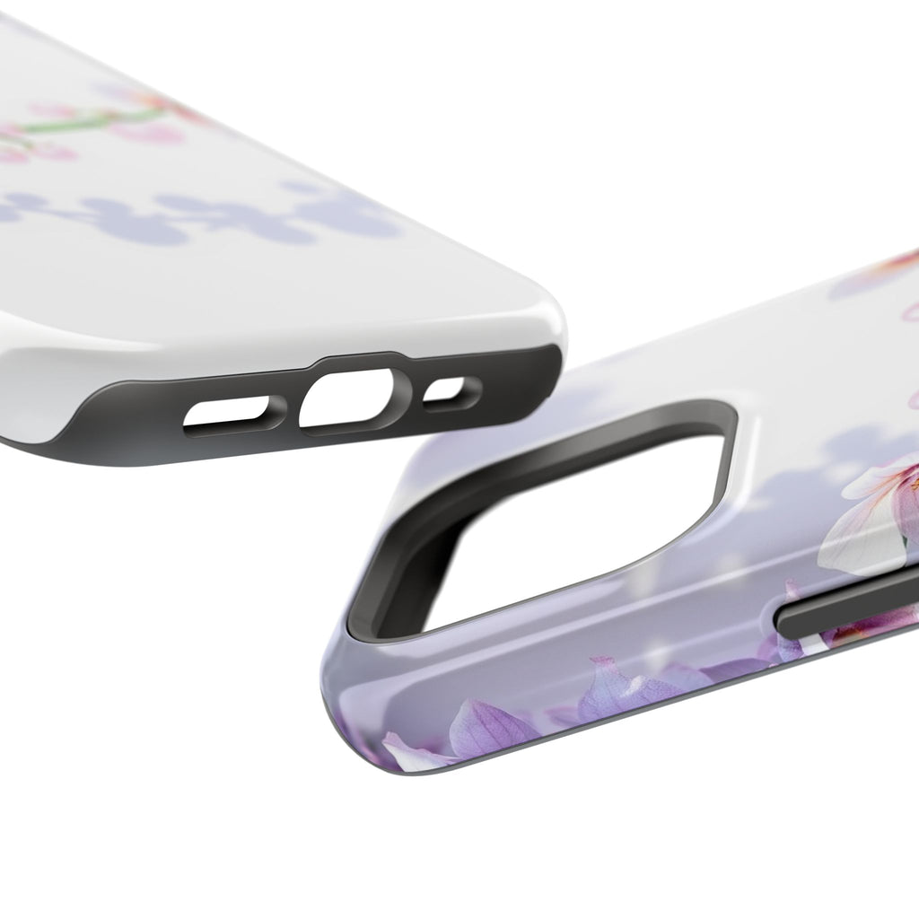 iPhone Vibrant Floral Crown Design Clean Minimal Snap Cas Slim Snap Case · iPhon