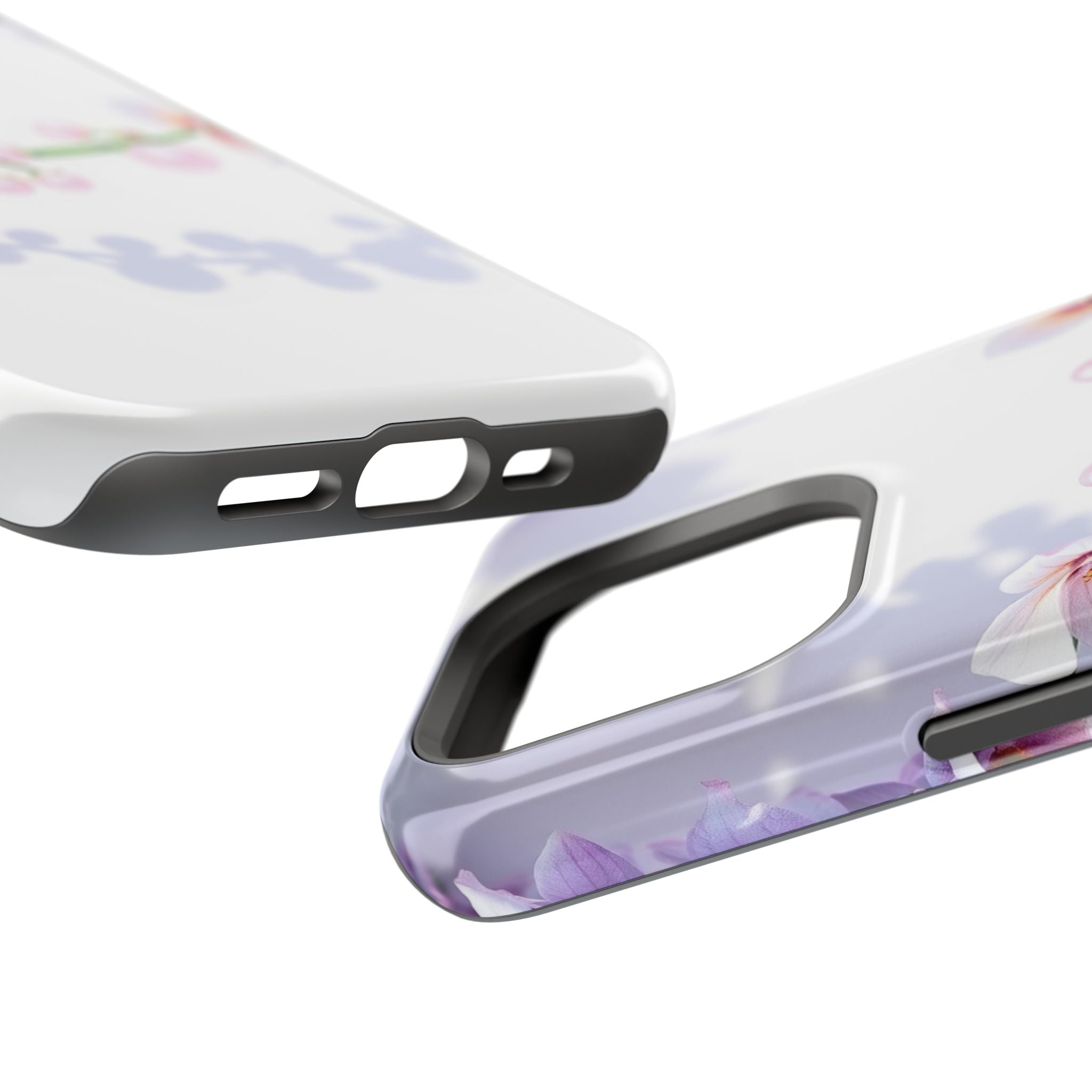 iPhone Vibrant Floral Crown Design Clean Minimal Snap Cas Slim Snap Case · iPhon
