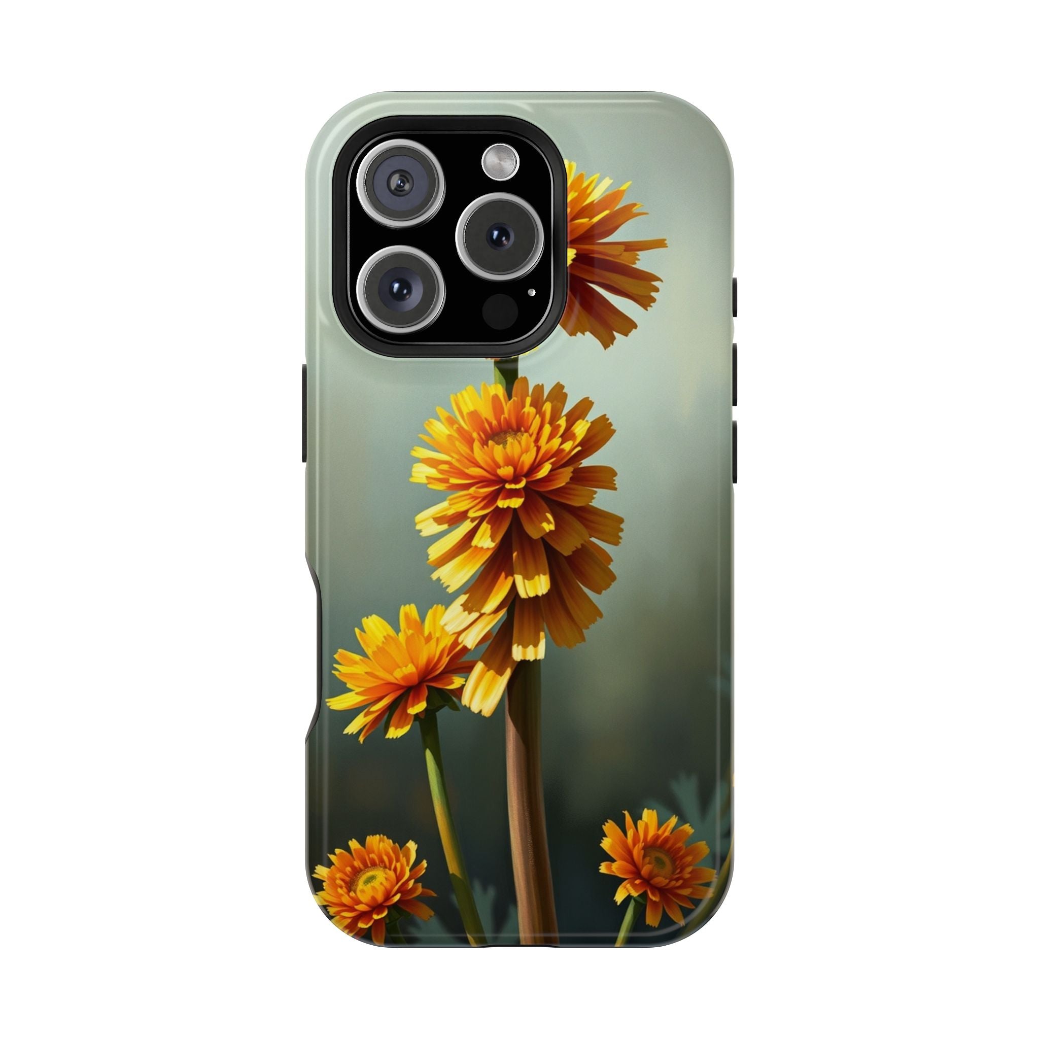 iPhone Ranunculus Stack Electric Art Slim Everyday Designer Case · iPhone Case