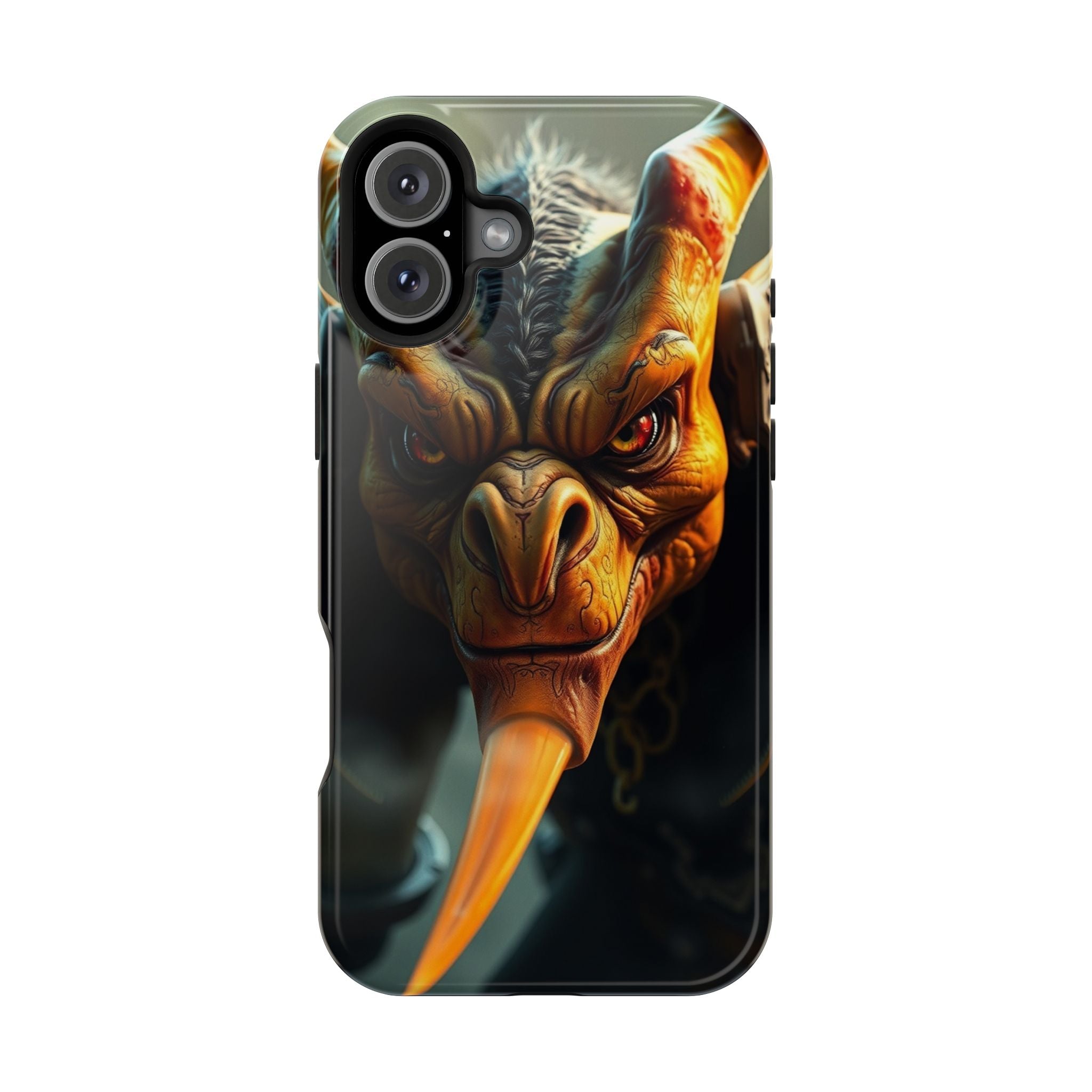 iPhone Mustard And Rust Goblin Mode Activated Slim Everyday Designer Case · iPho