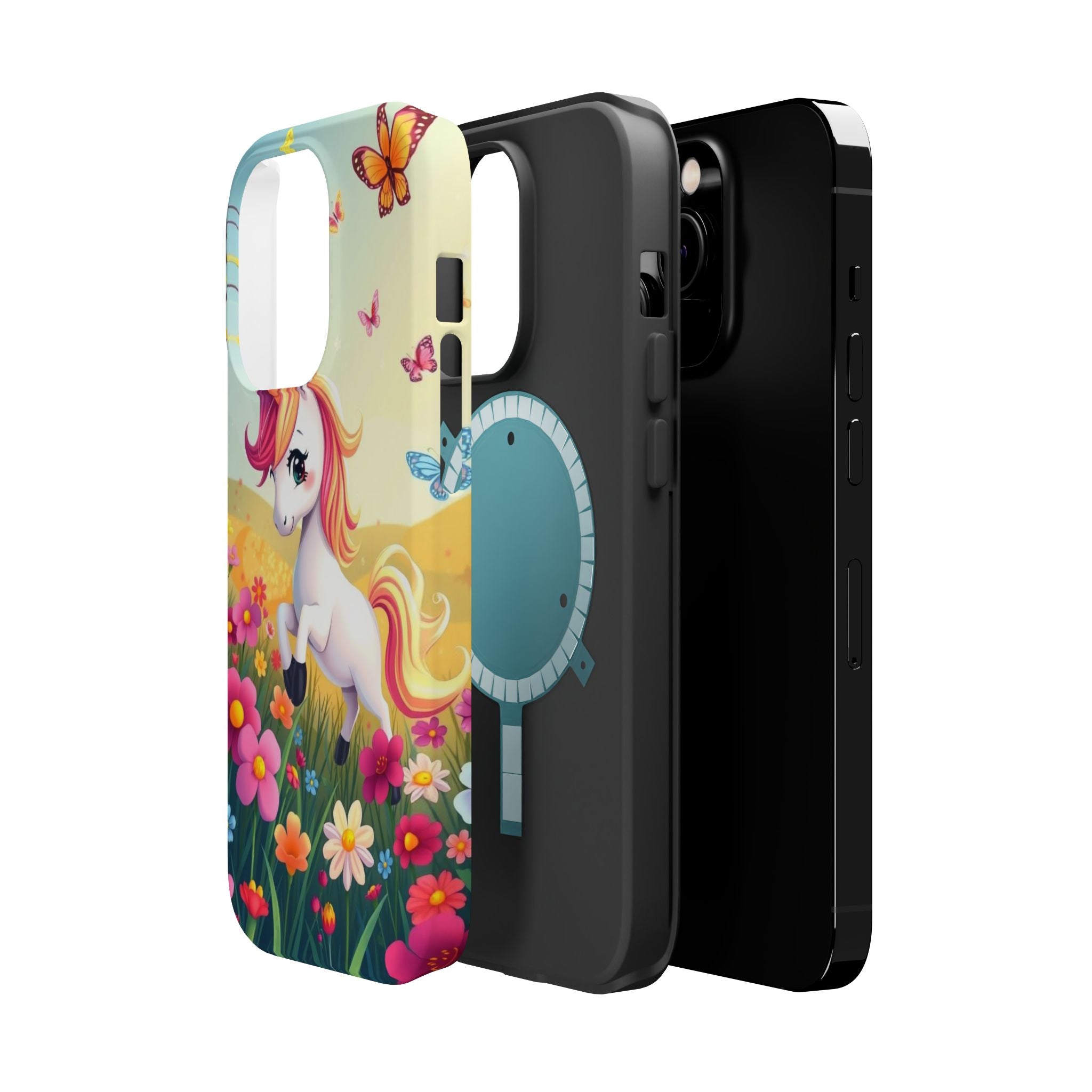 iPhone Magical Meadow Unicorn Kids Fun iPhone Phone Case Gift Slim · iPhone Case