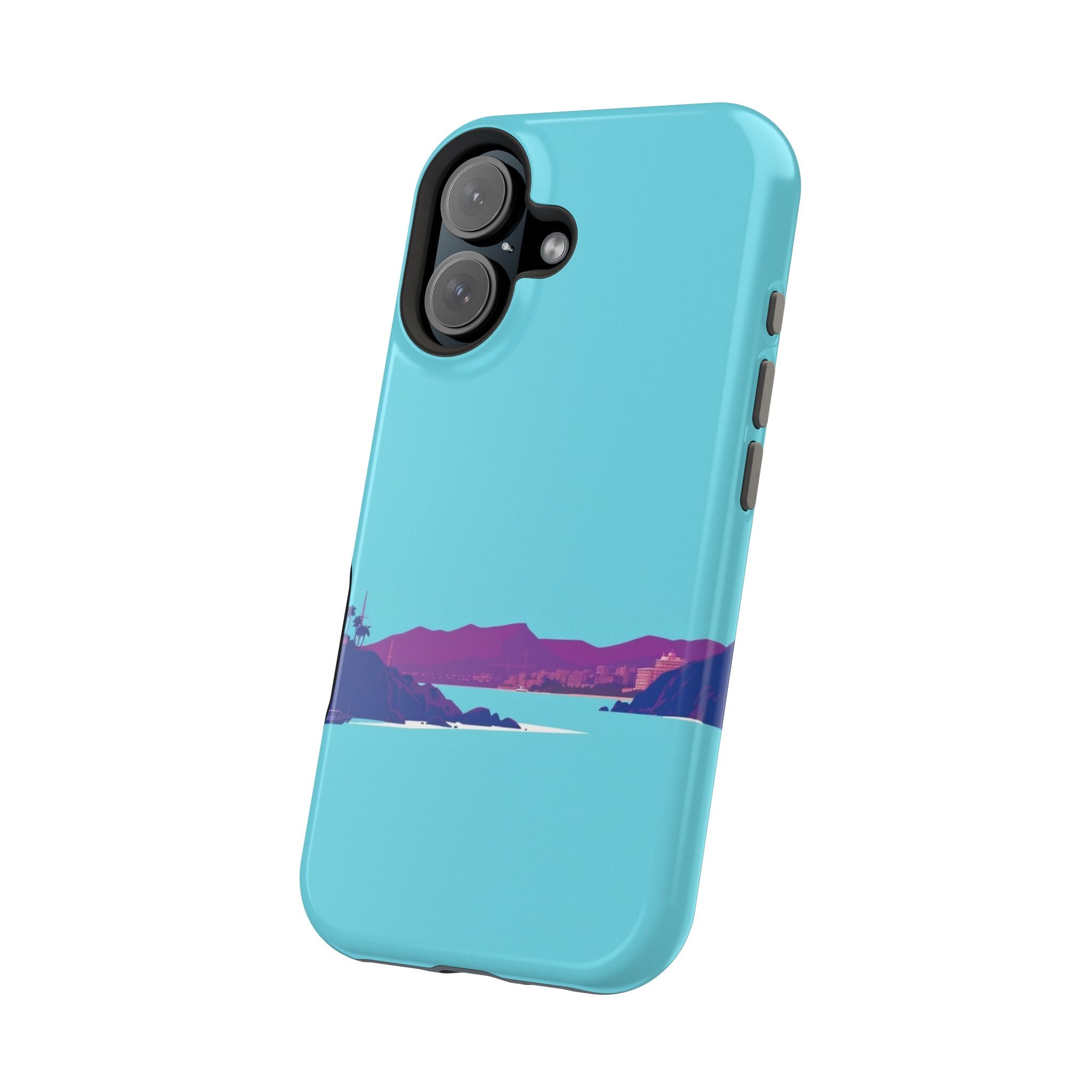 iPhone Hibiscus Coast Mystic Art Bold Modern Everyday Snap Case · iPhone Case