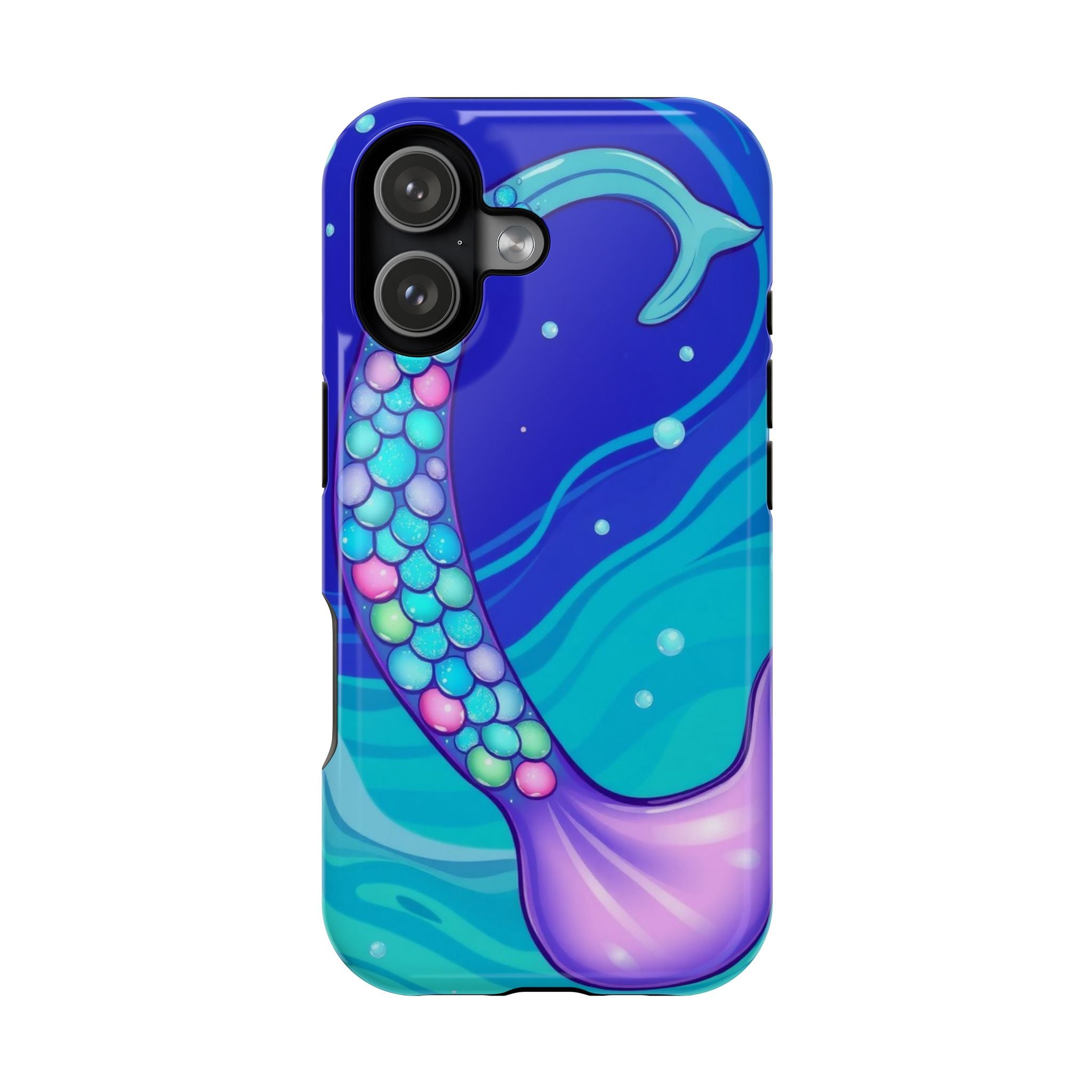 iPhone Mermaid Tail Swirl Kids Fun iPhone Phone Case Gift Artistic · iPhone Case