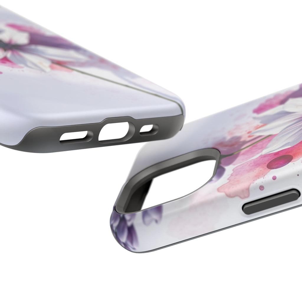 iPhone Floral Watercolor Splash Bold Art Slim Everyday iPhone 15 · iPhone Case