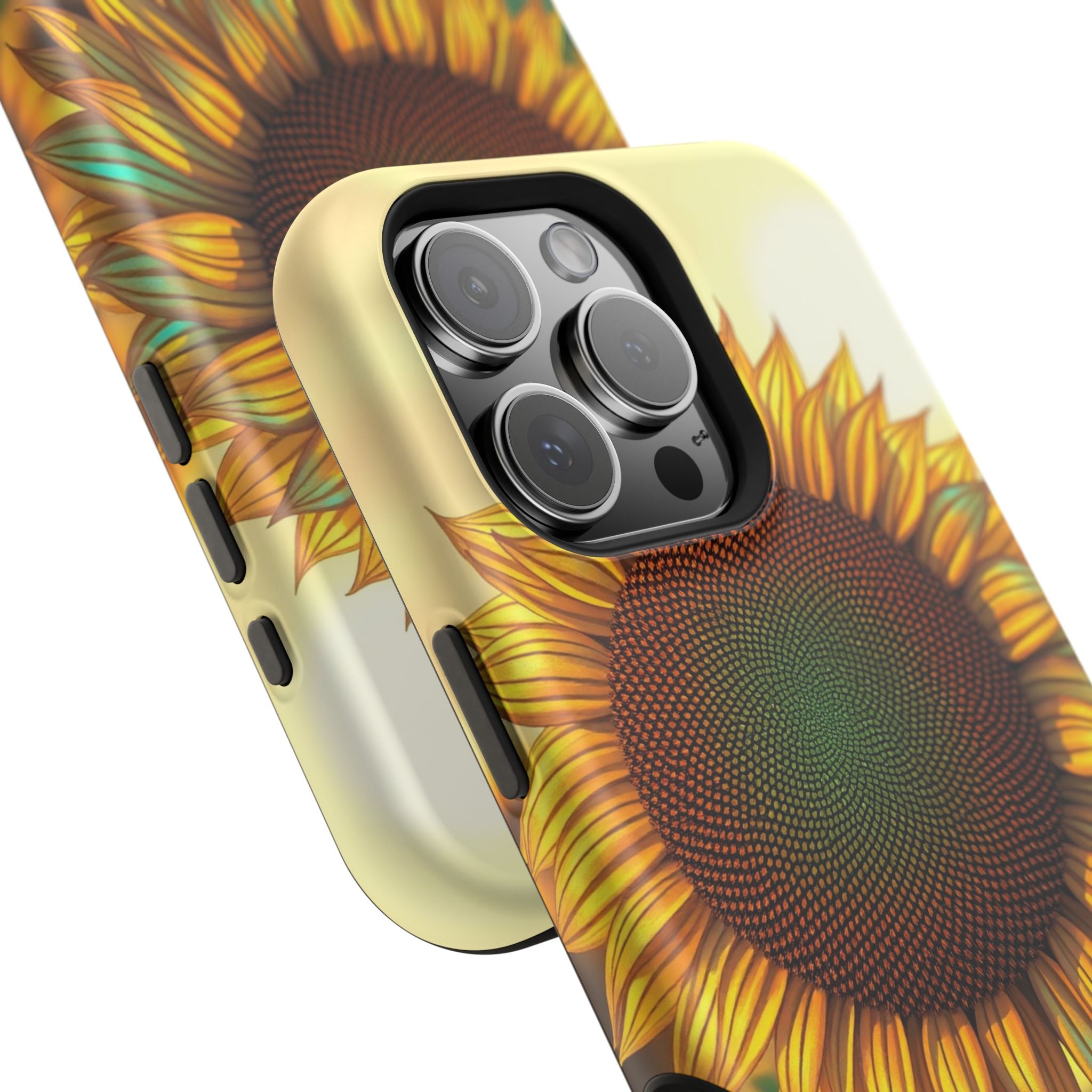 iPhone Sunflower Prairie Bold Art Bold Modern Everyday Snap Case · iPhone Case