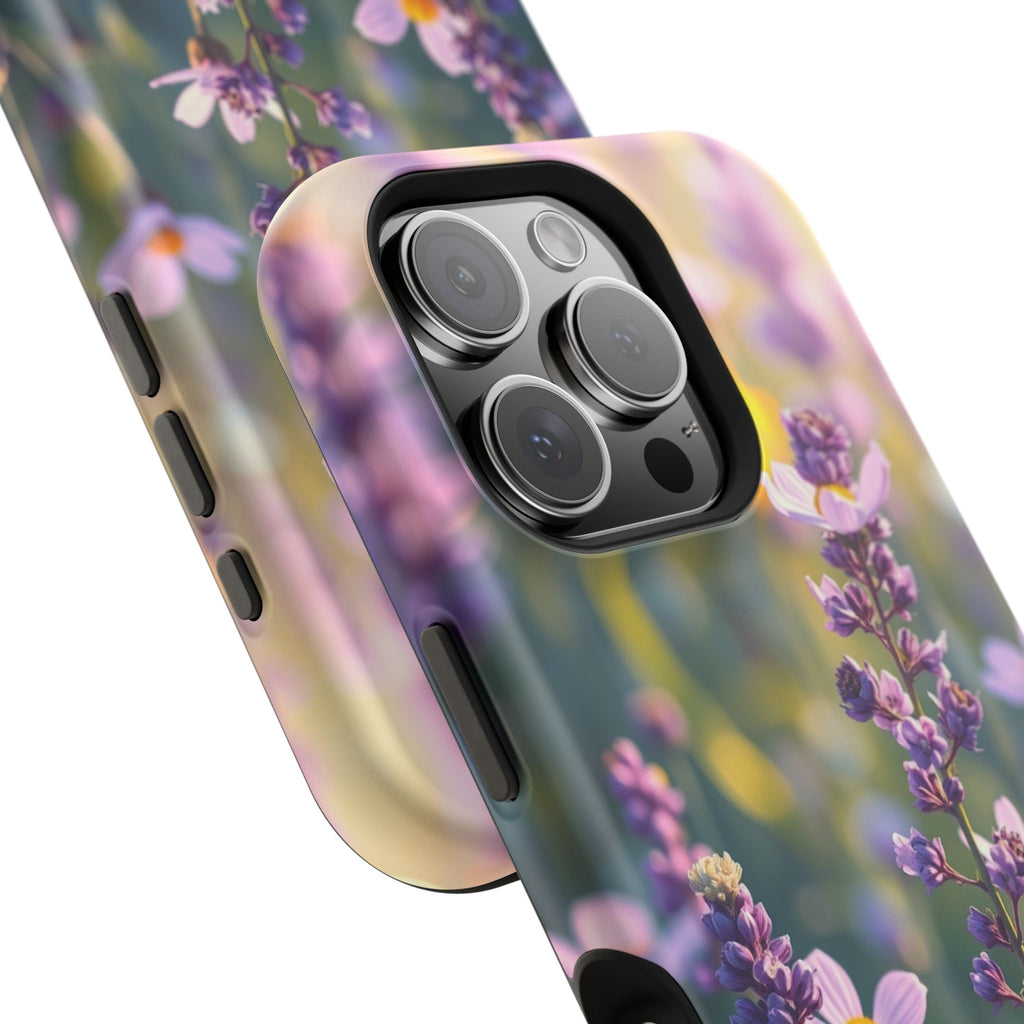 iPhone Lavender And Pearl Wildflower Field Slim iPhone Everyday · iPhone Case