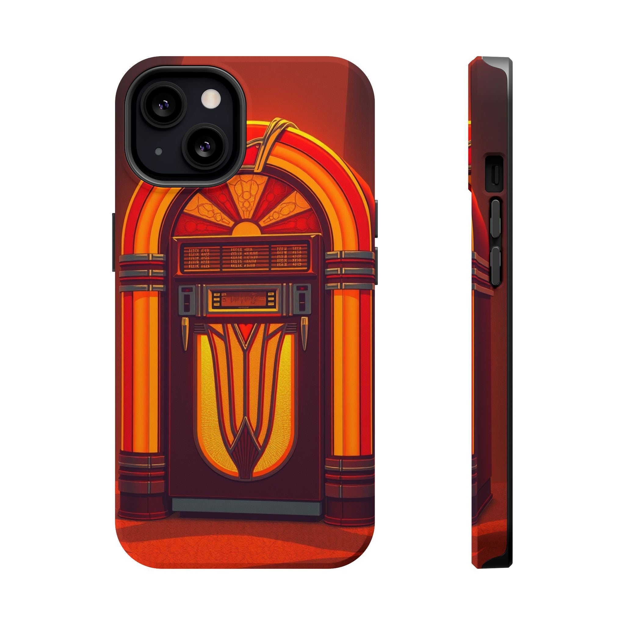 iPhone Jukebox Glow Pop Art Bold Bold Modern Everyday Snap Case · iPhone Case