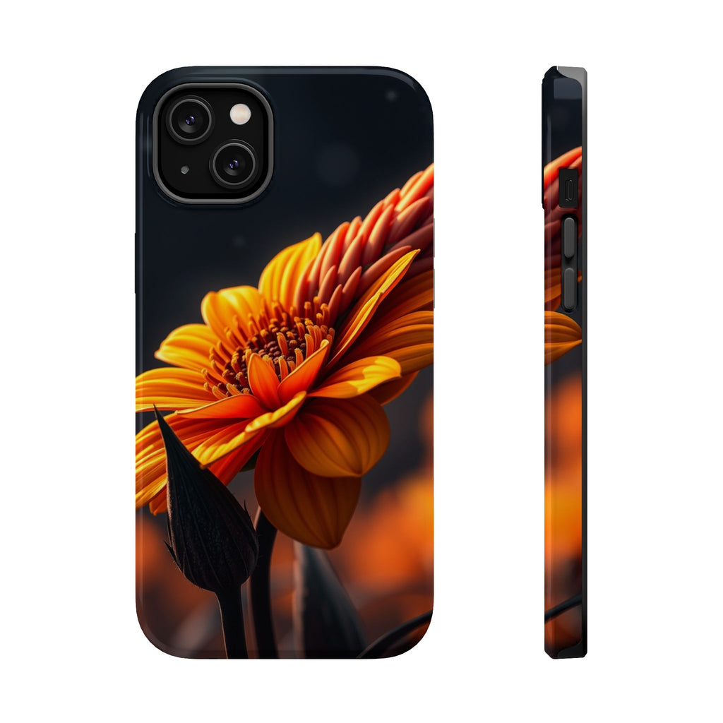 iPhone Mustard And Rust Night Bloomer Slim Everyday Designer Case · iPhone Case