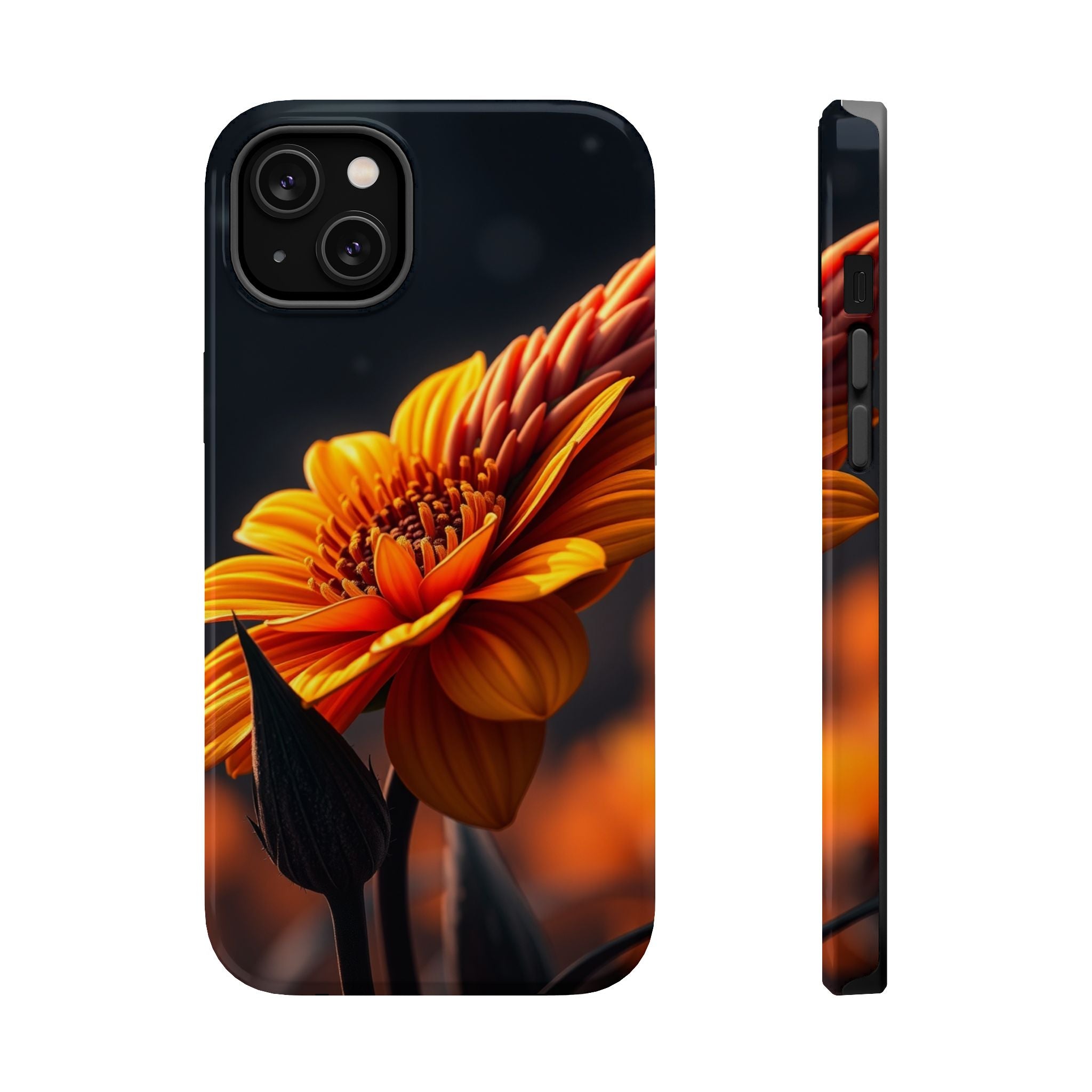 iPhone Mustard And Rust Night Bloomer Slim Everyday Designer Case · iPhone Case