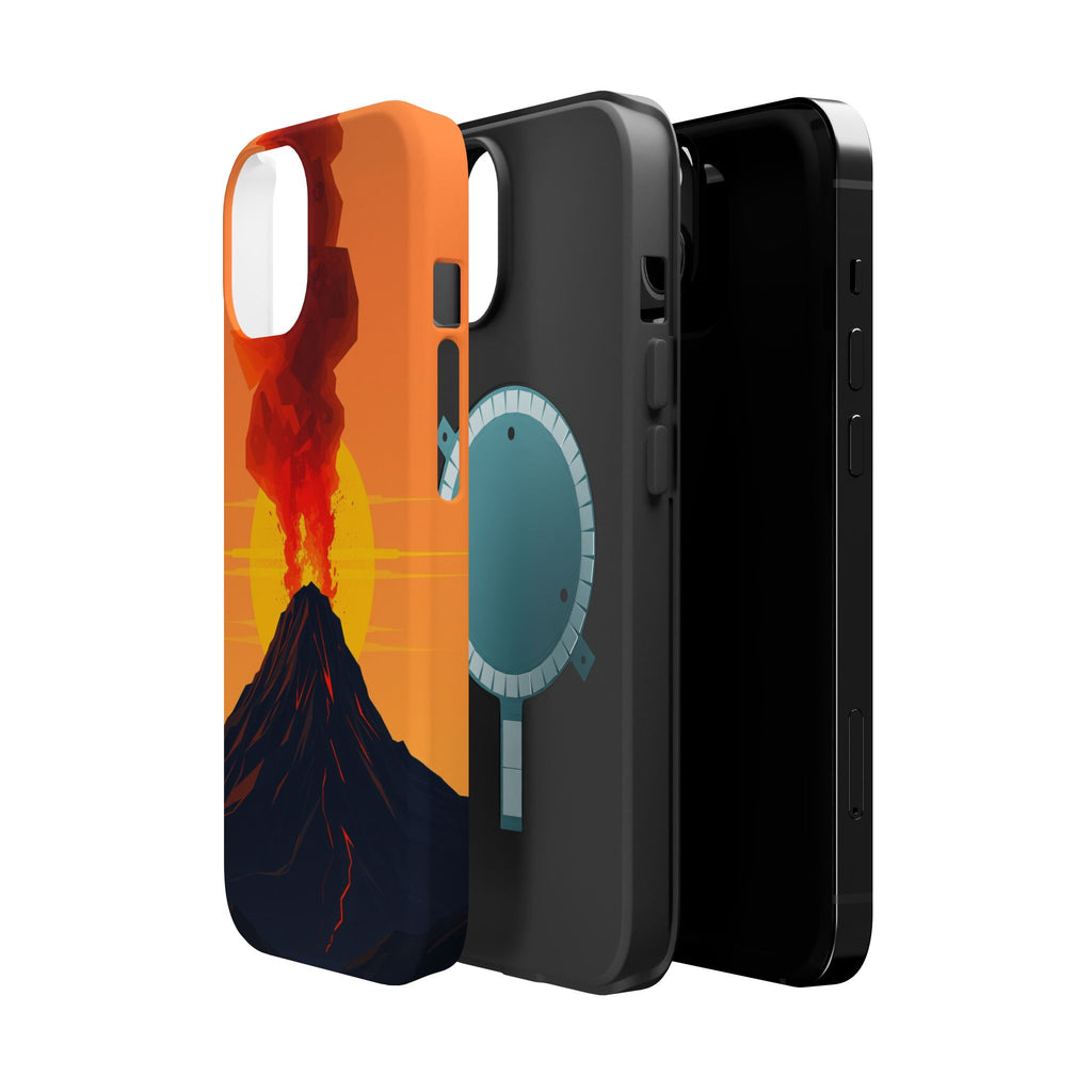 iPhone Vibrant Volcanic Eruption Design Slim Everyday iPhone Designer · iPhone C
