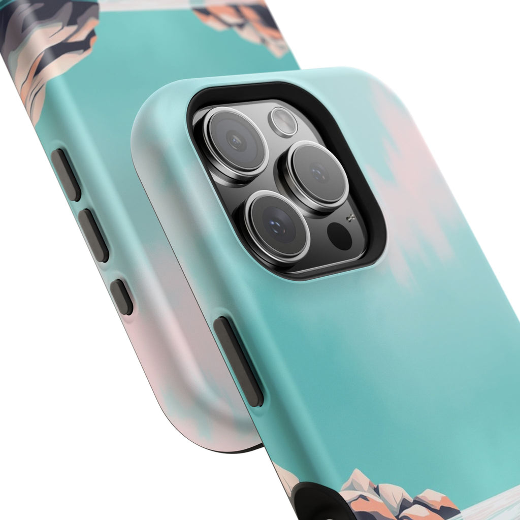iPhone Vibrant Tidal Pool Design Bold Modern Everyday Snap Case · iPhone Case