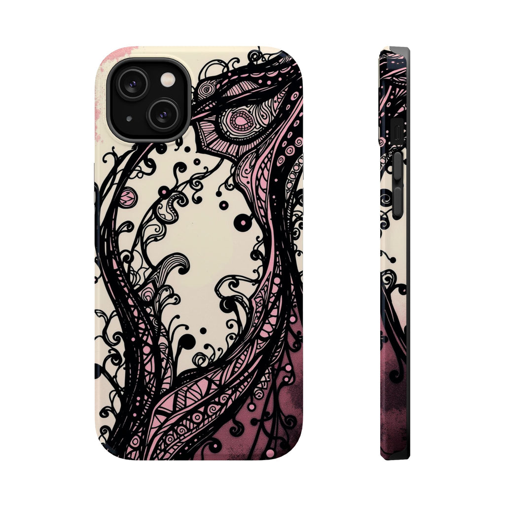 iPhone Radiant Zentangle Flow Design Slim Everyday Designer Case · iPhone Case