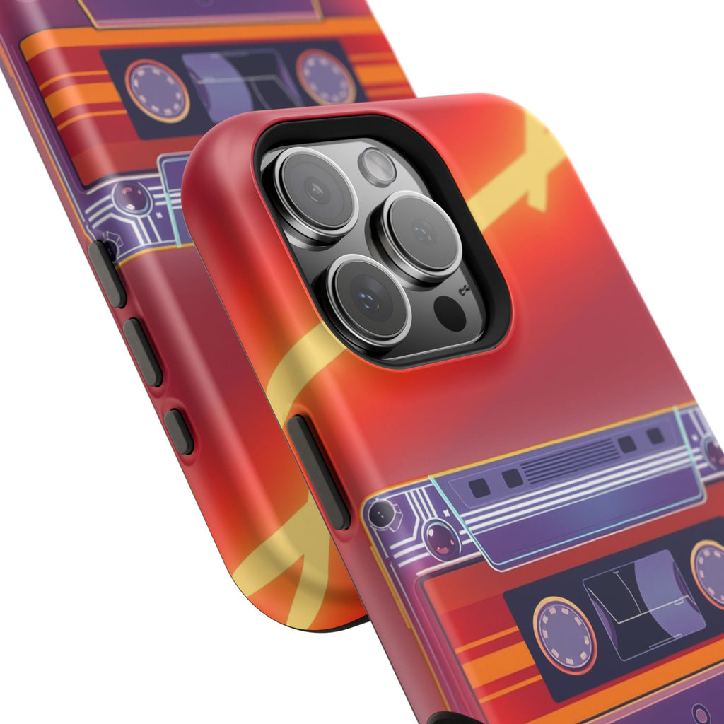 iPhone Cassette Tape Rewind Bold Art Slim Everyday Designer Case · iPhone Case