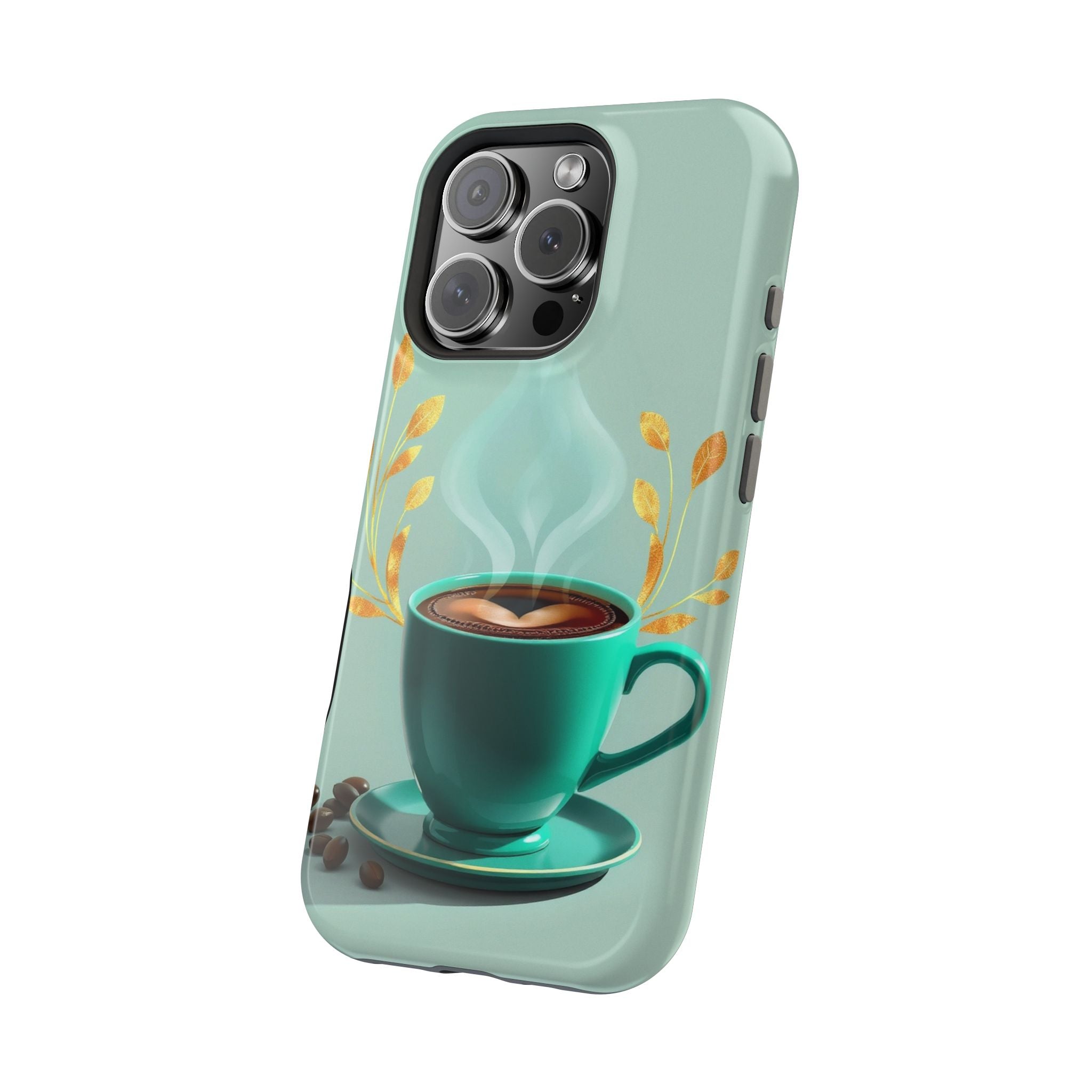 iPhone Radiant Emotional Support Coffee Design Soft Finish Everyday Case · iPhon
