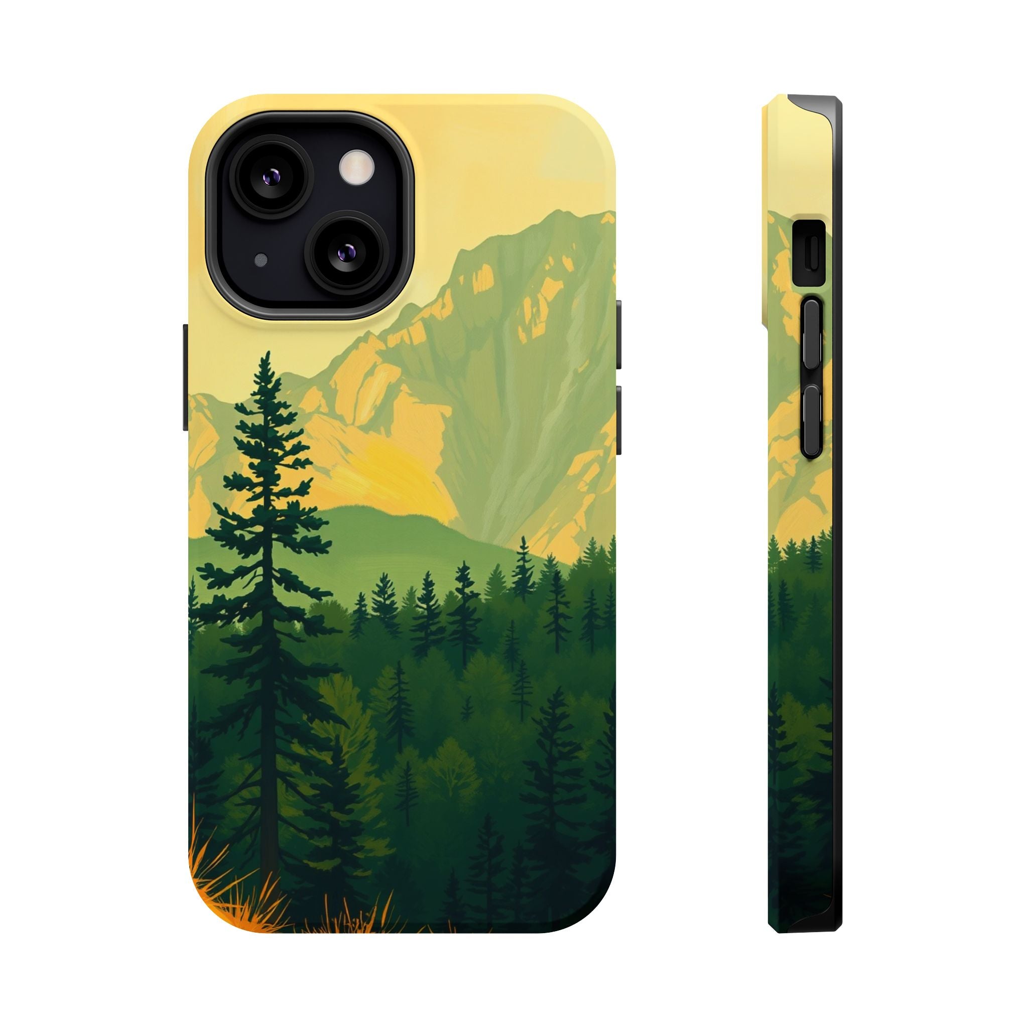 iPhone Pine Ridge Oil Painting Impressionist Slim iPhone Everyday · iPhone Case