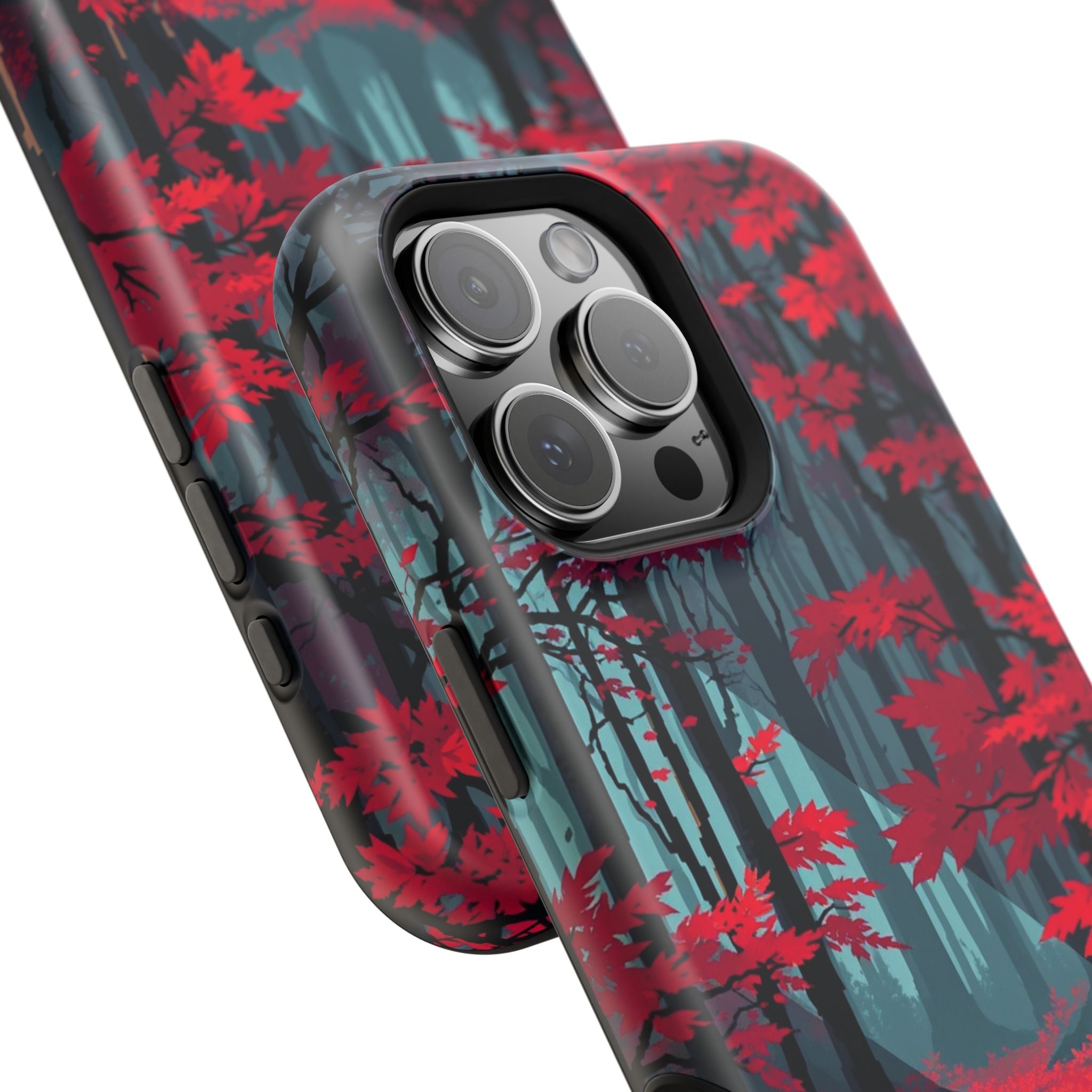iPhone Serene Autumn Forest Floor Design Slim Everyday iPhone 13 · iPhone Case