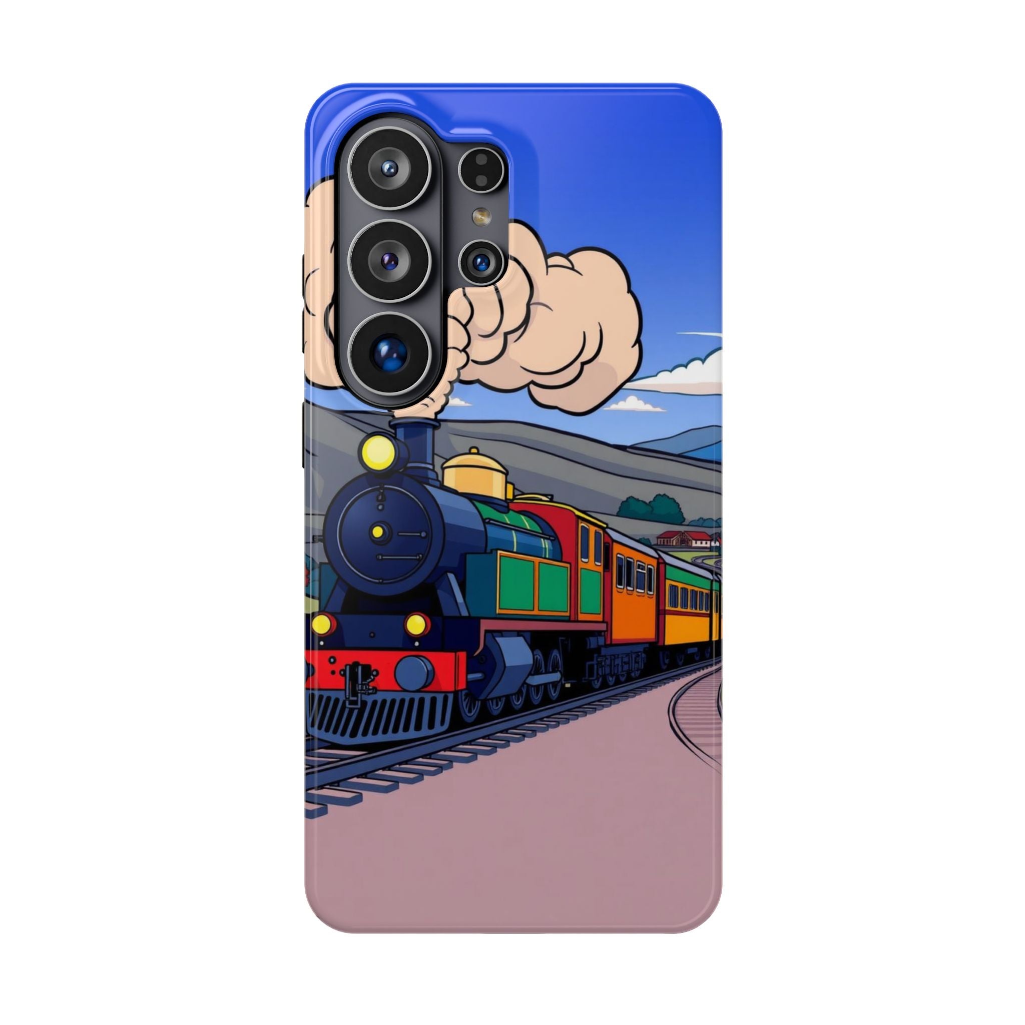 iPhone Steam Locomotive Puff Kids Fun iPhone Phone Case Gift Slim · iPhone Case