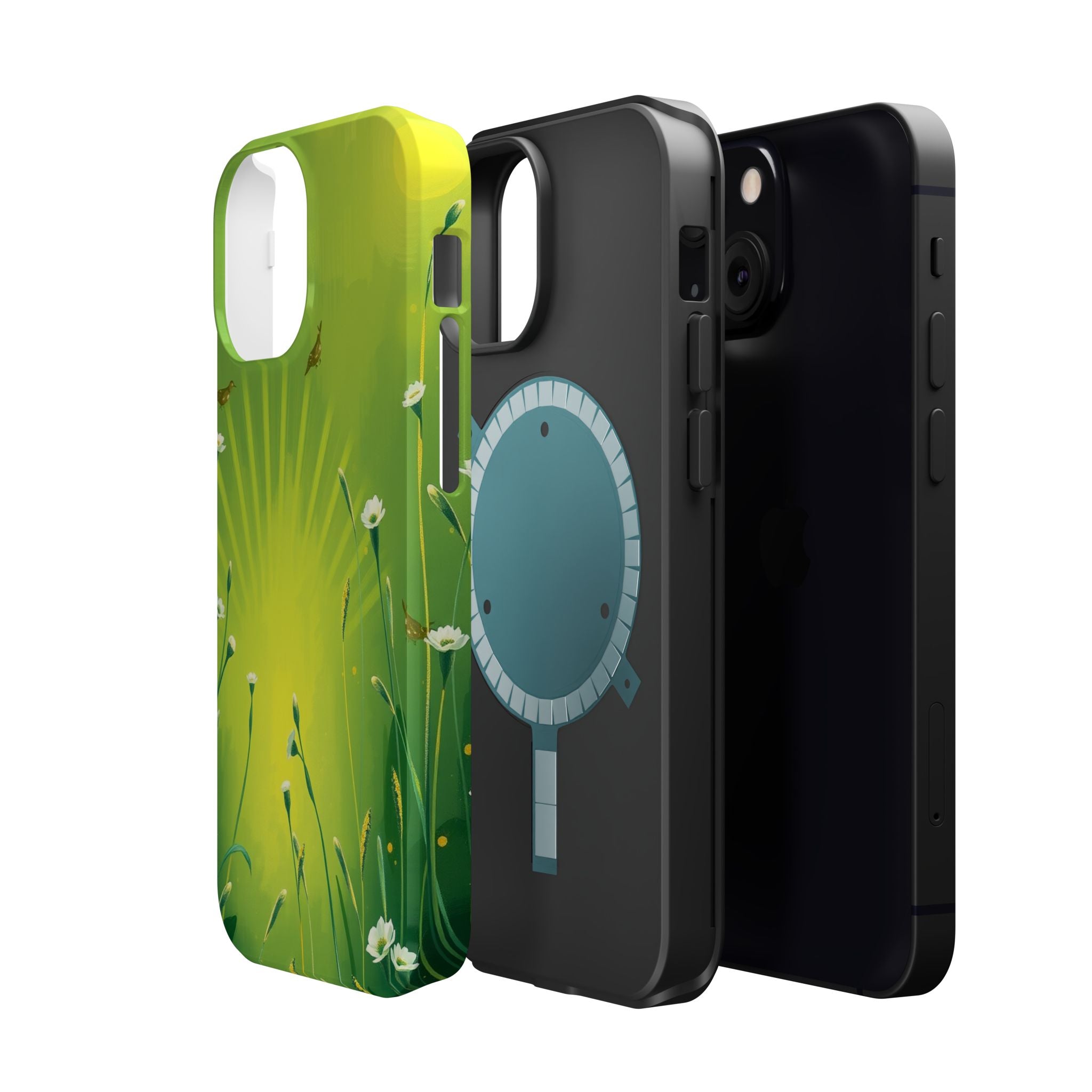 iPhone Spring Meadow Cinematic Art Bold Modern Everyday Snap Case · iPhone Case