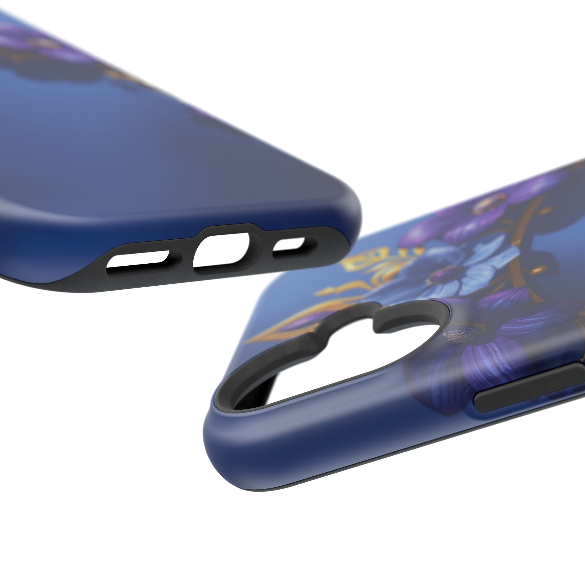 iPhone Vibrant Floral Crown Design 14 Slim Everyday Designer Case · iPhone Case