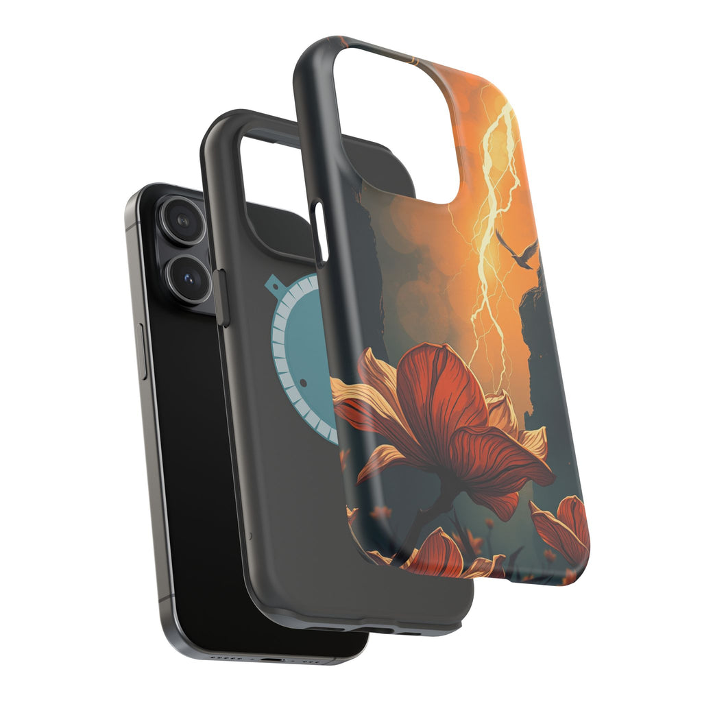 iPhone Vibrant Petal Storm Design Bold Modern Everyday Snap Case · iPhone Case