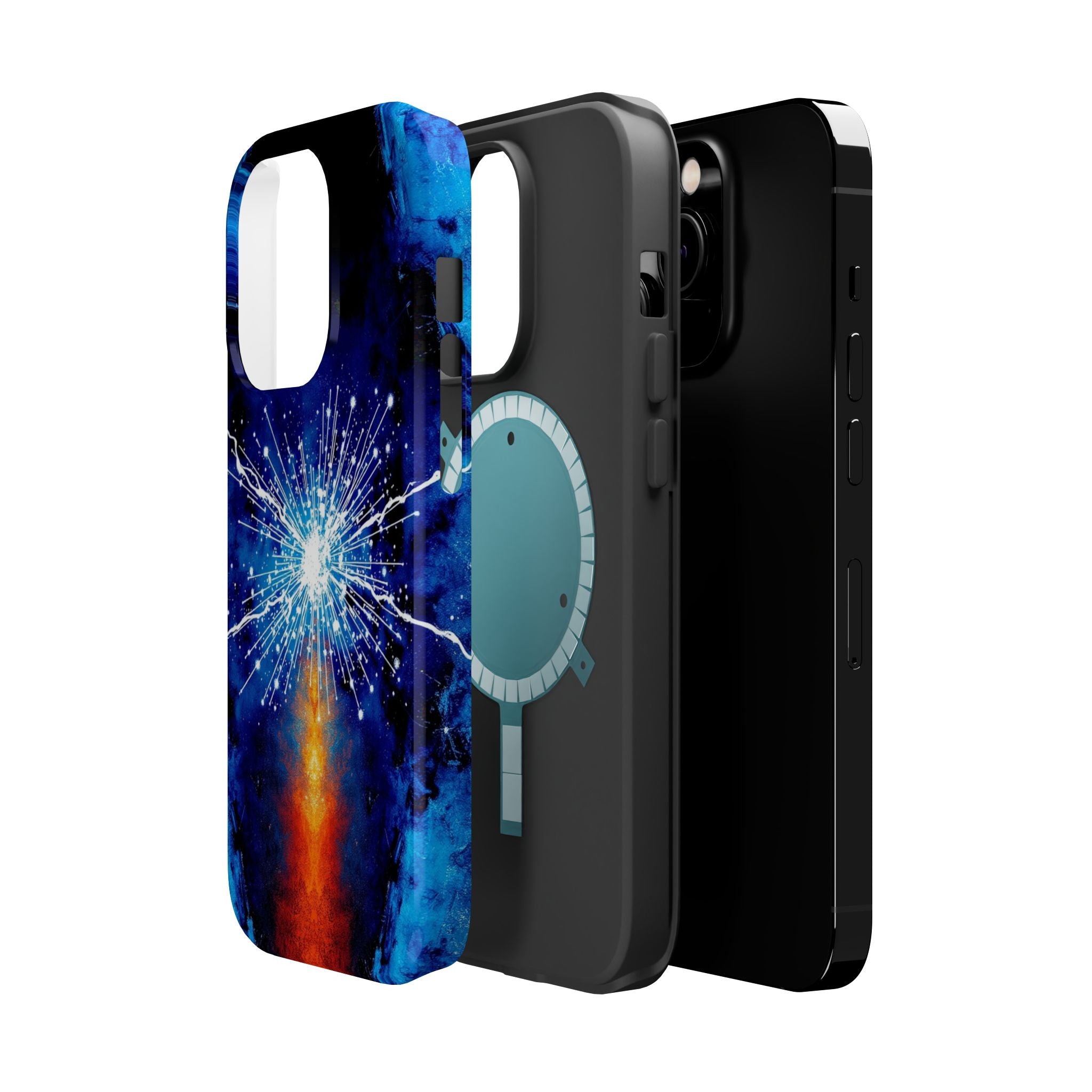 iPhone Magnetic Field Vibrant Watercolor Slim Everyday iPhone Designer · iPhone