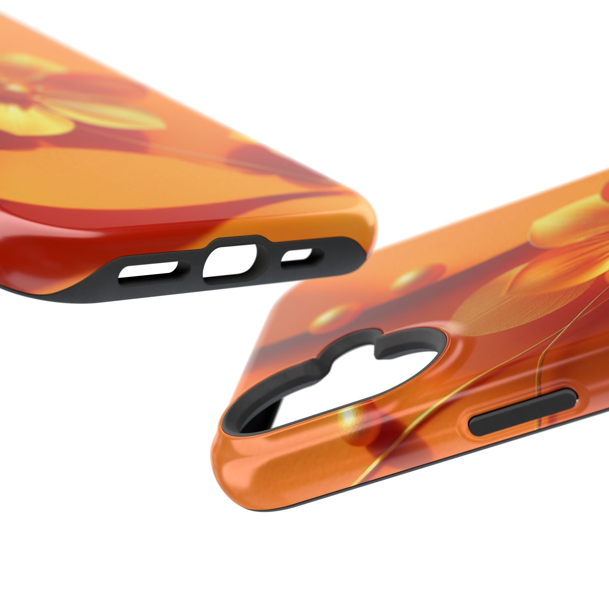 iPhone Floral Geometric Gold Foil Luxury Slim Everyday iPhone Designer · iPhone