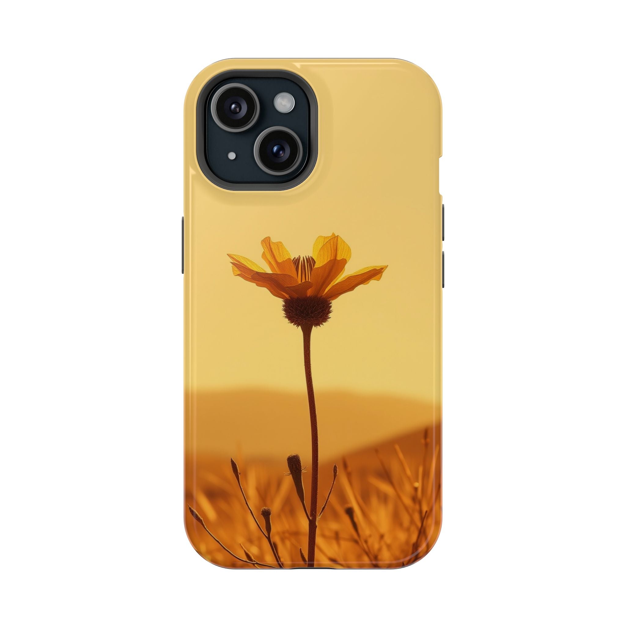 iPhone Desert Flower Cinematic Art Bold Modern Everyday Snap Case · iPhone Case